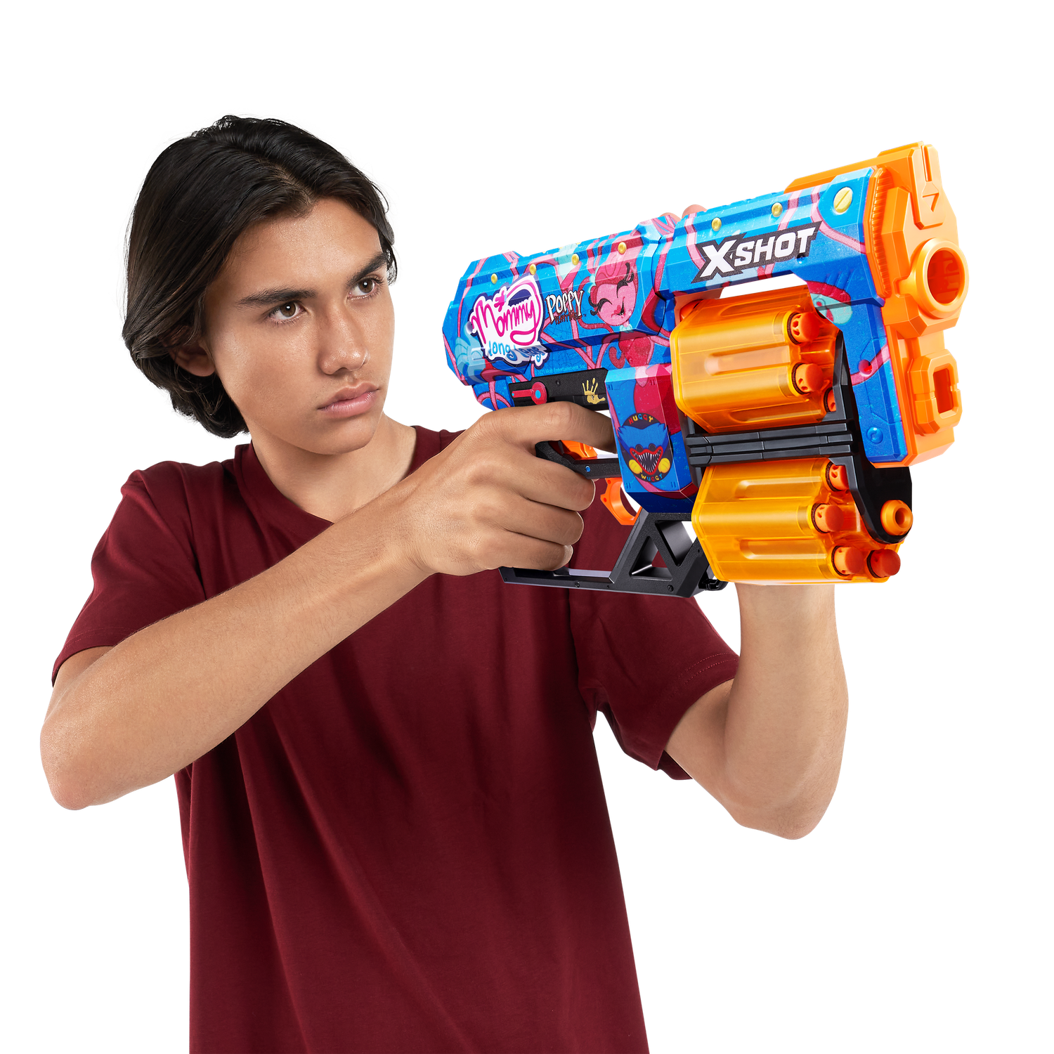 Бластер Zuru XSHOT  Skins Dread Poppy Playtime в ассортименте - фото 7
