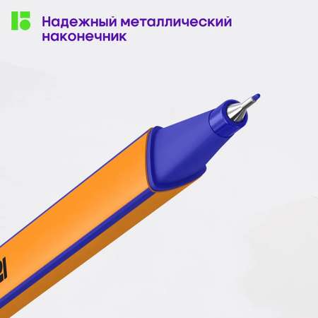 Ручка капиллярная BERLINGO 10 шт.