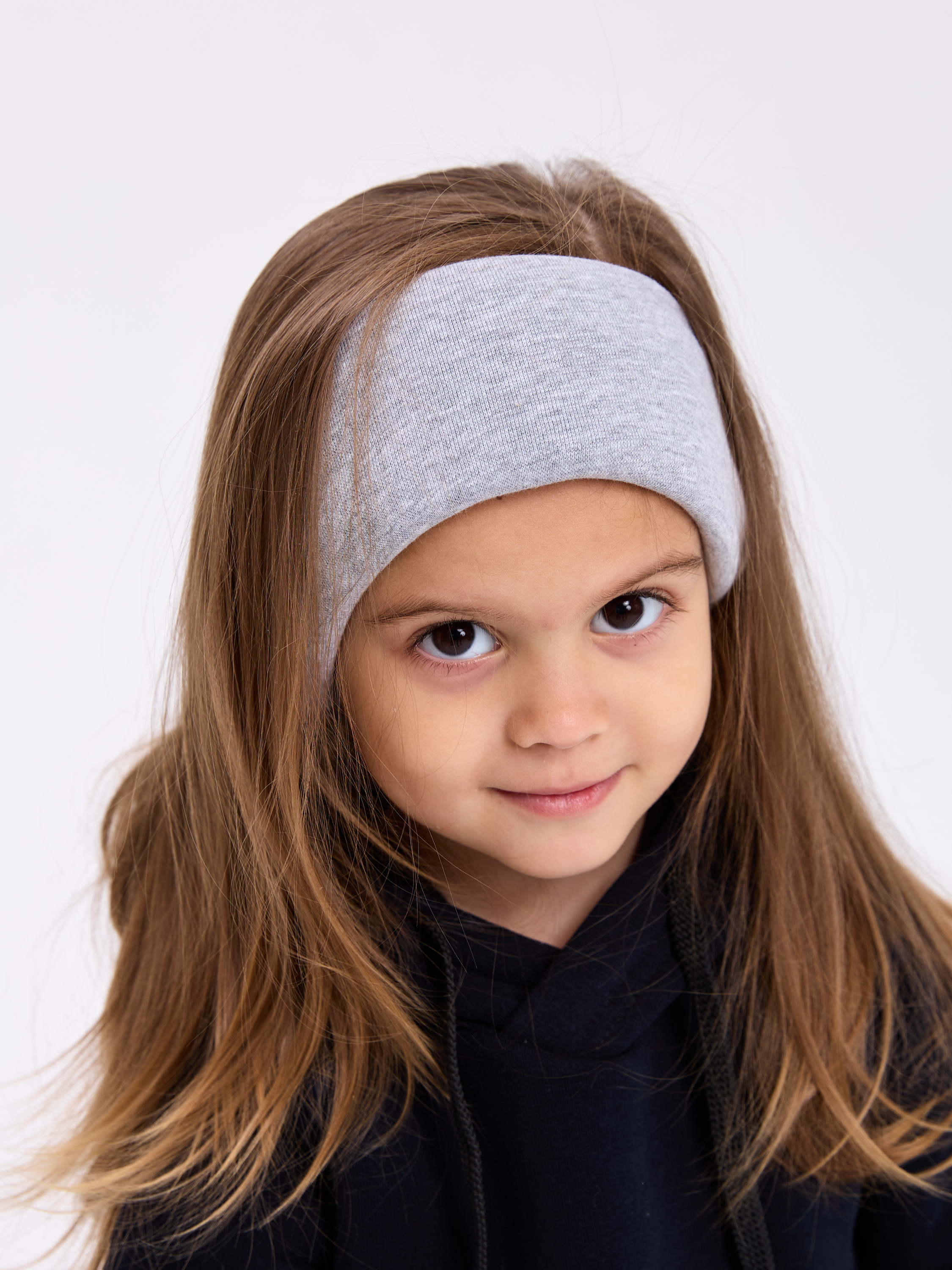 Шапка и снуд Лапушка 0256р сер. меланж - фото 8