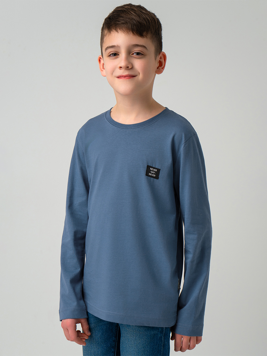 Лонгслив BONITO KIDS SS6096джинсовый - фото 7