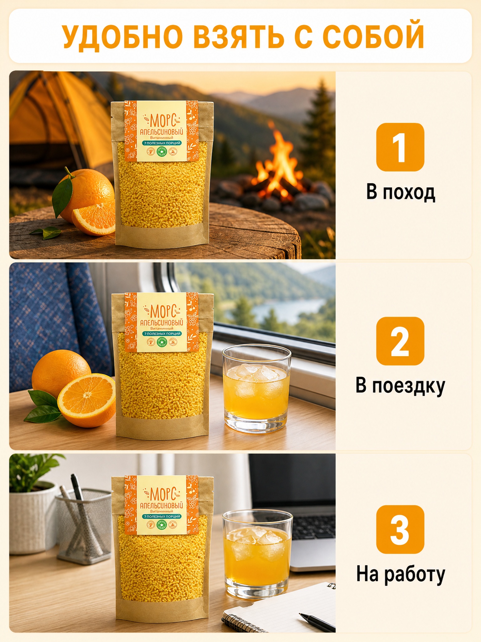 Морс с натуральным соком АРСАНИЯ витаминизированный - фото 3