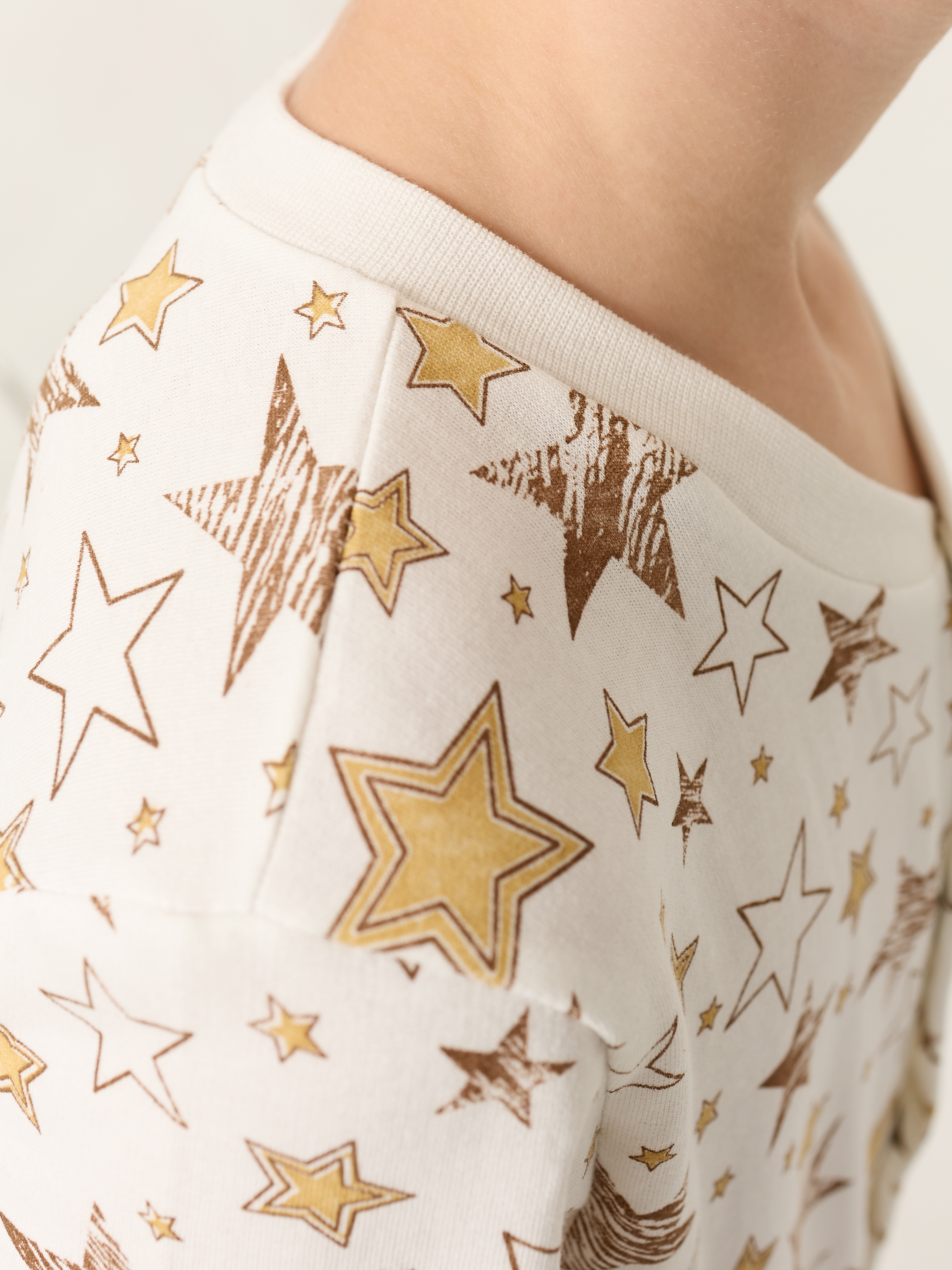 Пижама Весёлый человечек Д00201П/Звезды - фото 7