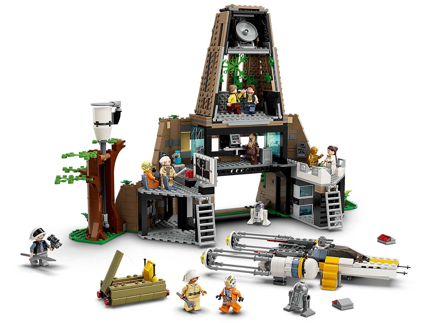 Конструктор LEGO Star Wars База повстанцев Явин-4 блочный - фото 4