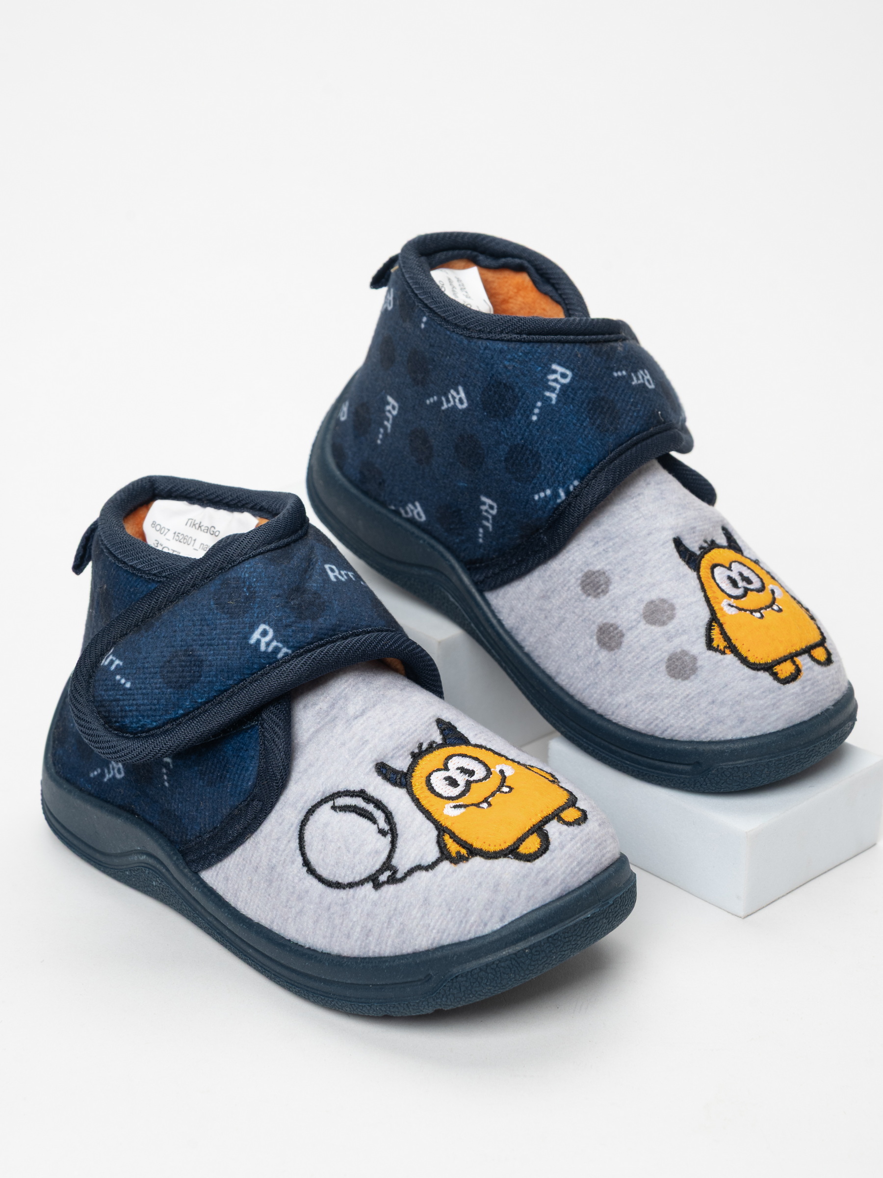 Тапочки TikkaGo 8O07_152601_navy-grey - фото 2