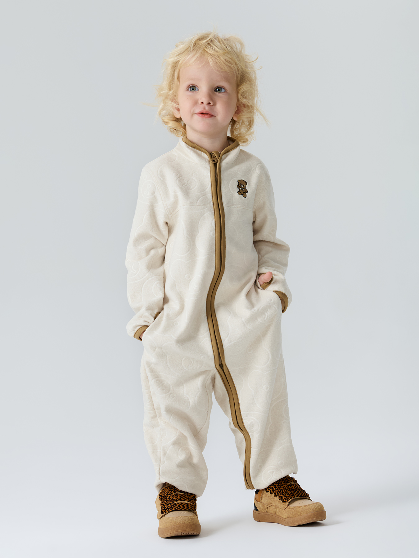 Комбинезон Happy Baby 89104_cream/80–86 - фото 13