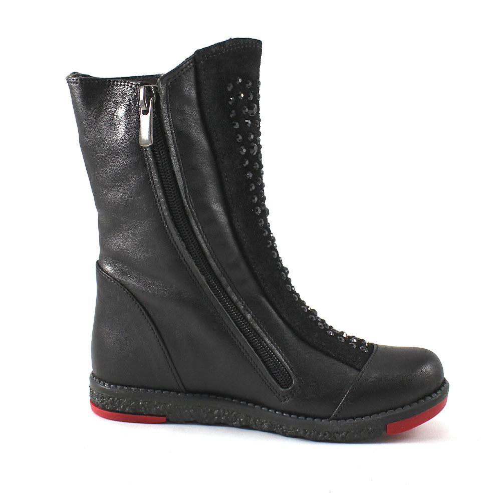 Ботинки Ascenzi 571-1-СВ Ascenzi Ботинки для девочки,черный кожа - фото 2