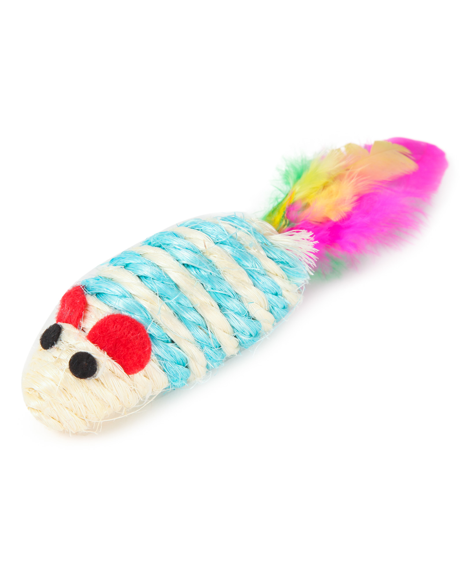 Игрушка для кошек Barbaks Мышка кручёная - фото 1