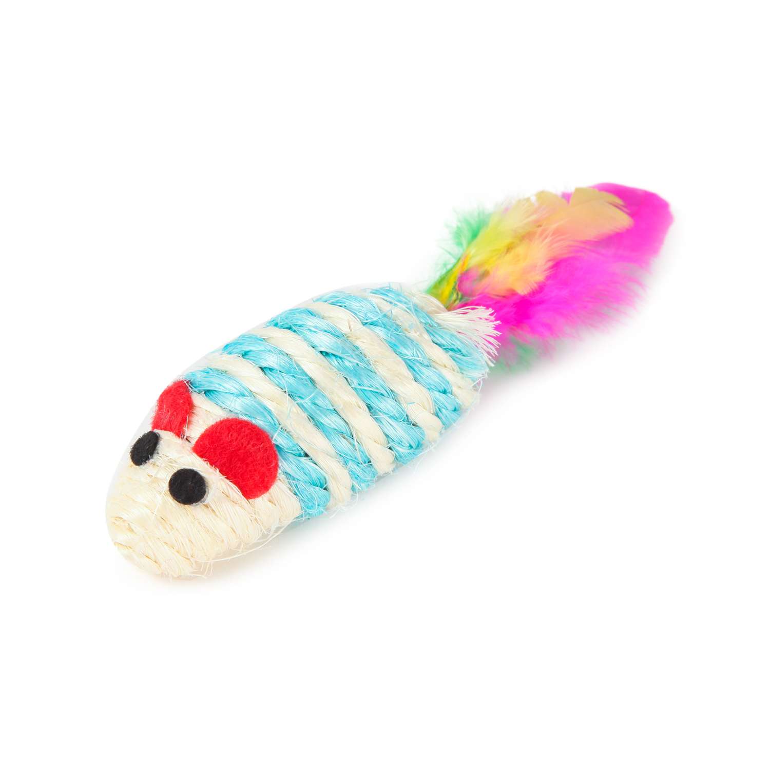 Игрушка для кошек Barbaks Мышка кручёная - фото 1
