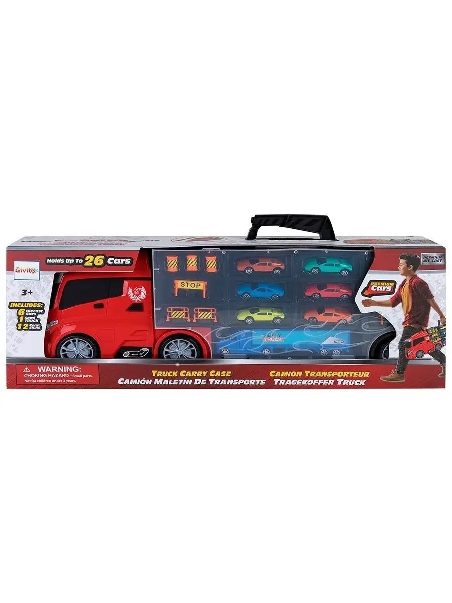 Автовоз Givito с тоннелем G205-002 - фото 12