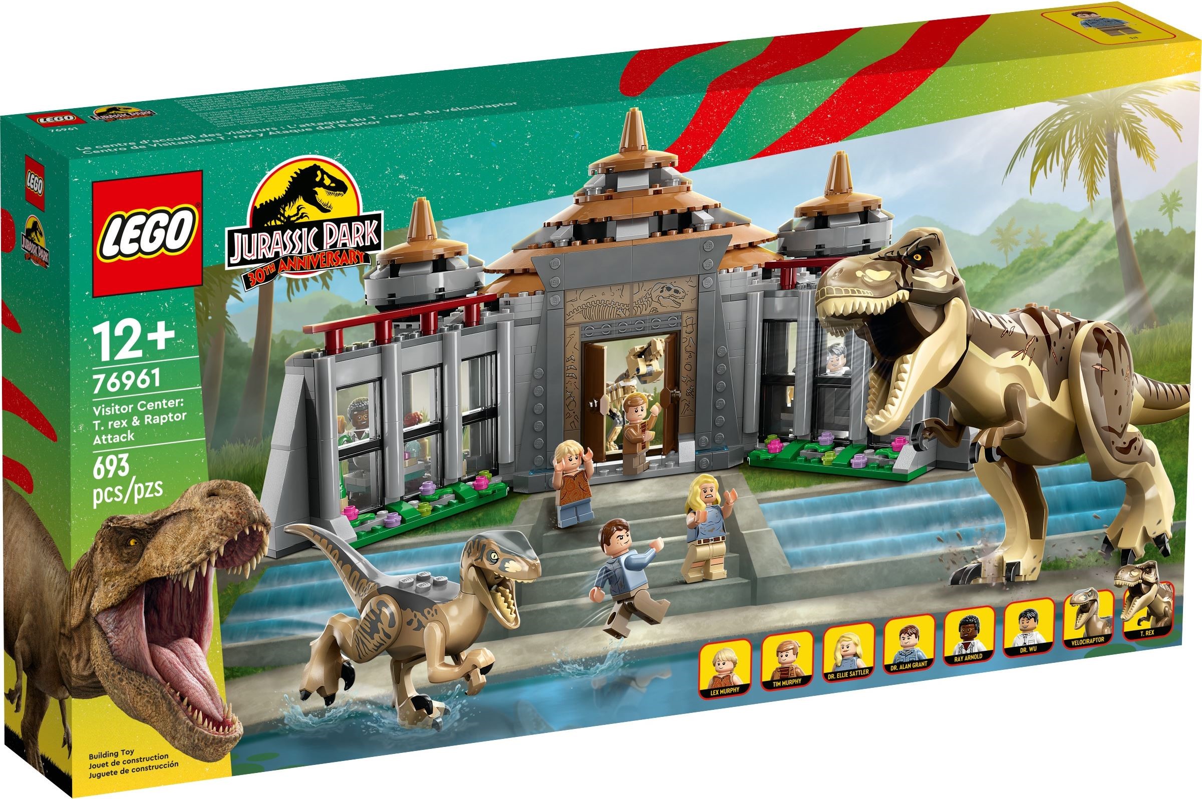 Конструктор LEGO Jurassic World 76961 693 дет. - фото 1
