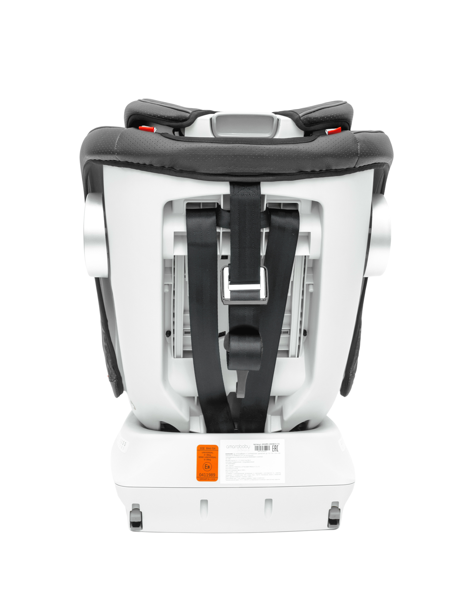 Автокресло Amarobaby Champion Isofix 0+/1/2/3 (0-36 кг) черный - фото 23