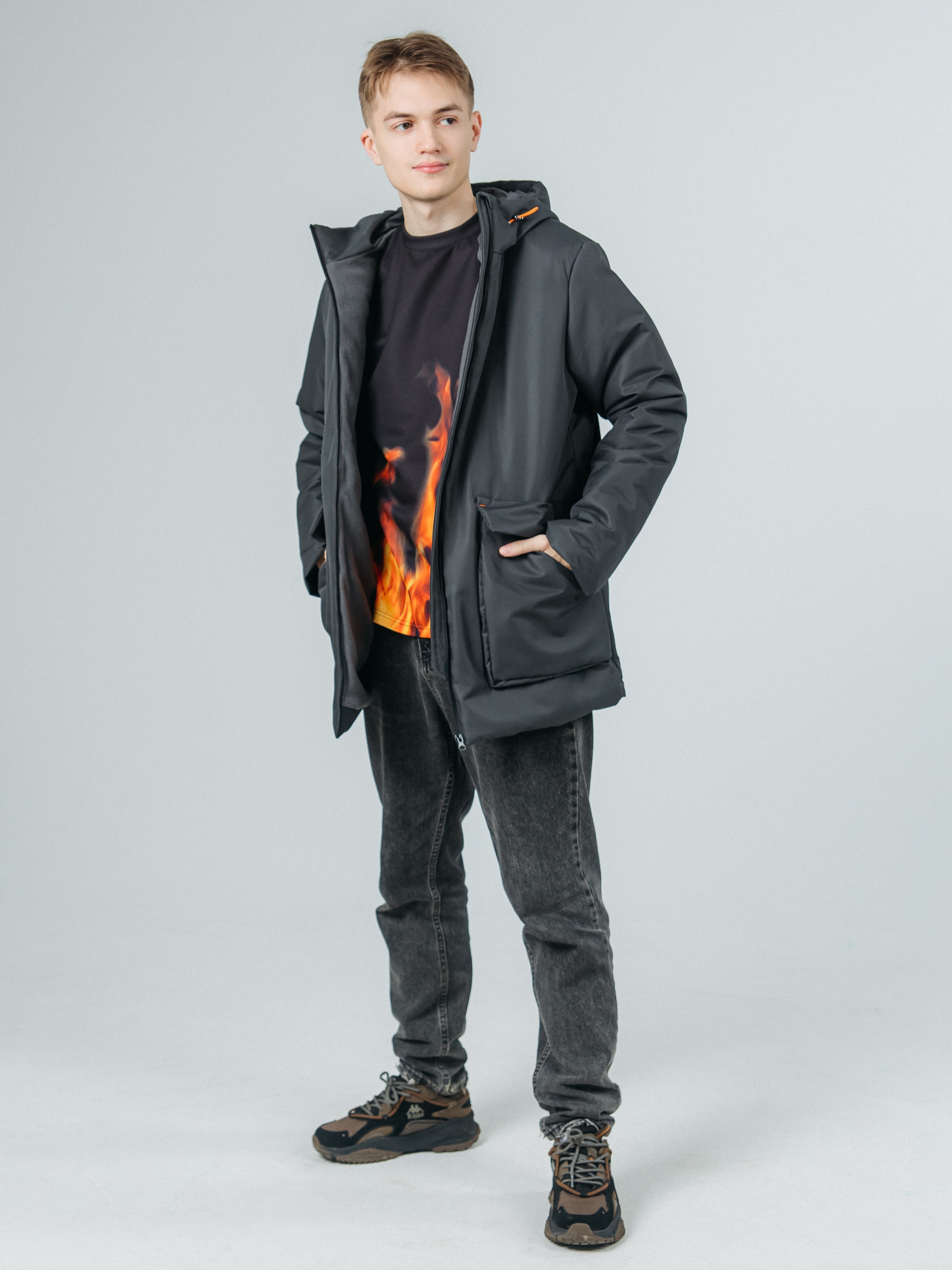 Куртка Аврора 1086-М/графит - фото 5