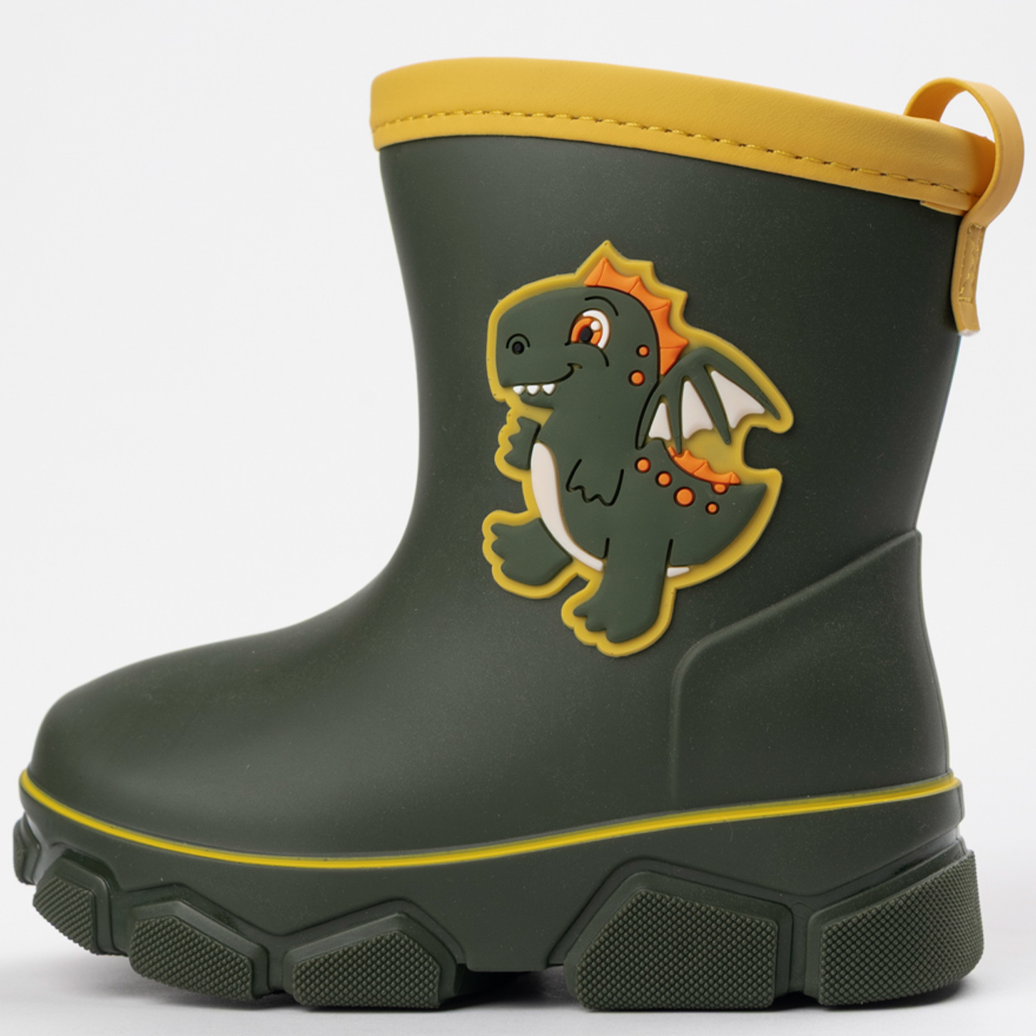 Сапоги резиновые TikkaGo 2L01_2521_khaki-yellow - фото 4