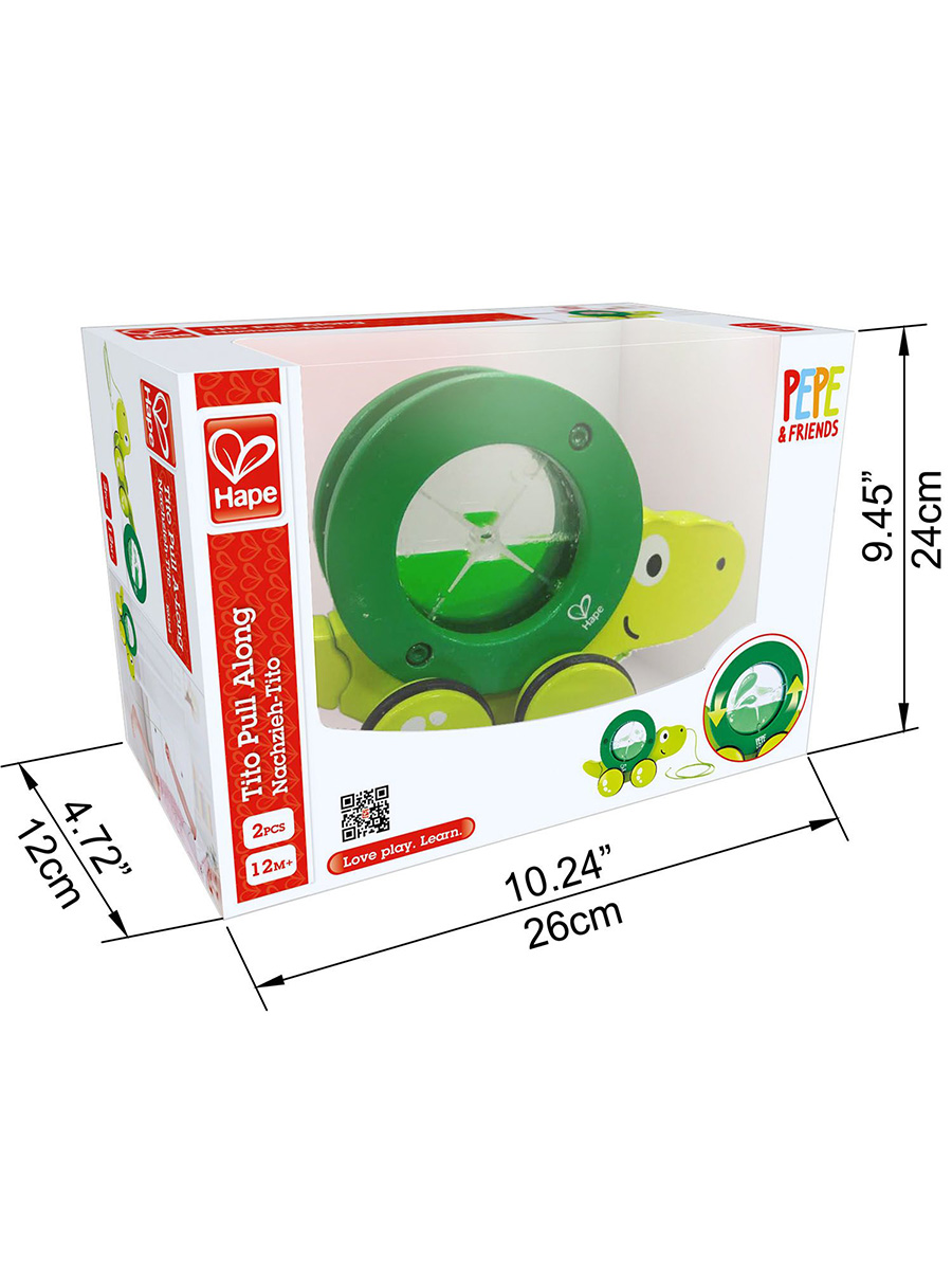 Игрушка Hape каталка Тито - фото 6