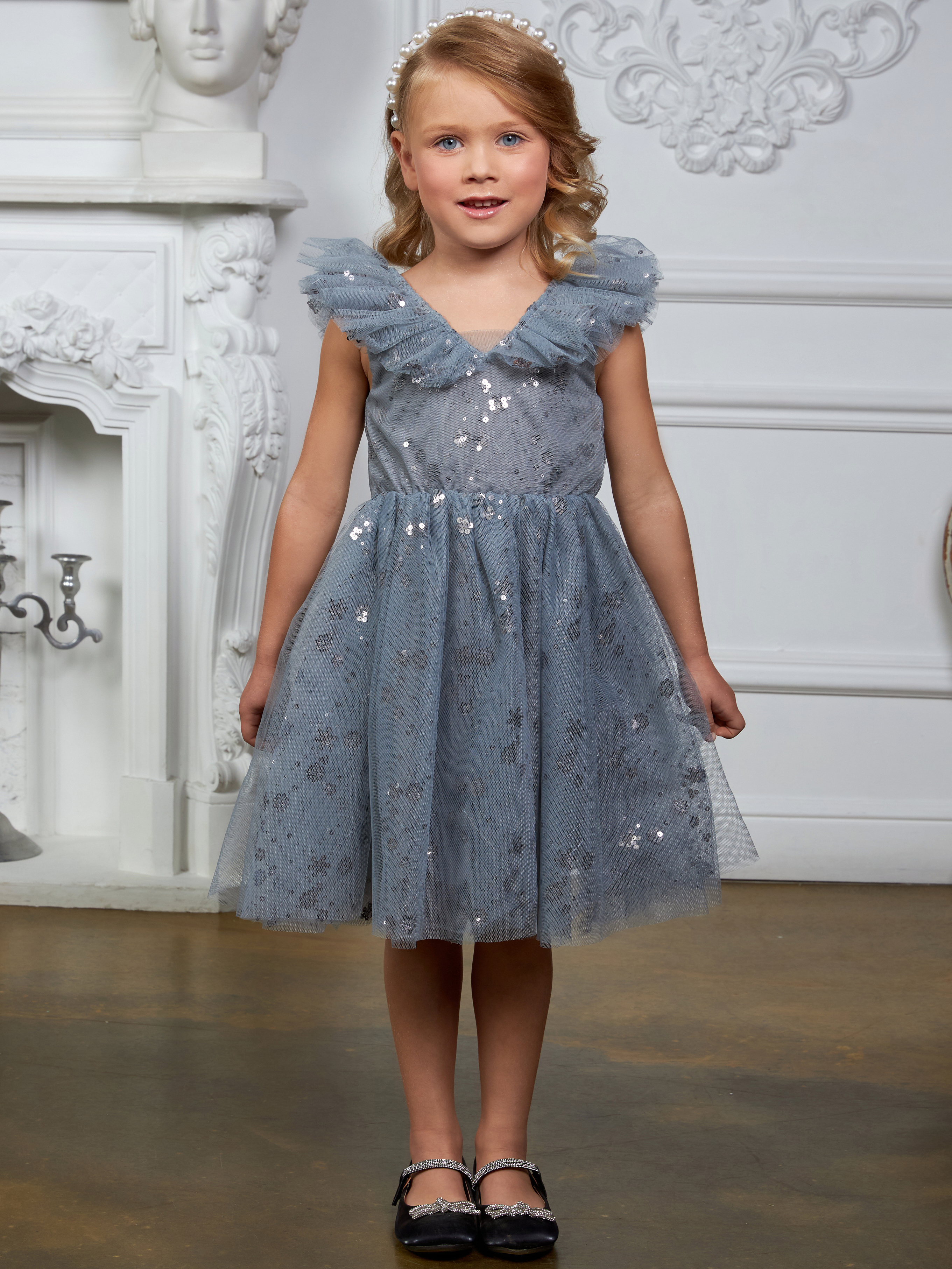 Платье ME WE KG225-W601-199_Серый - фото 1