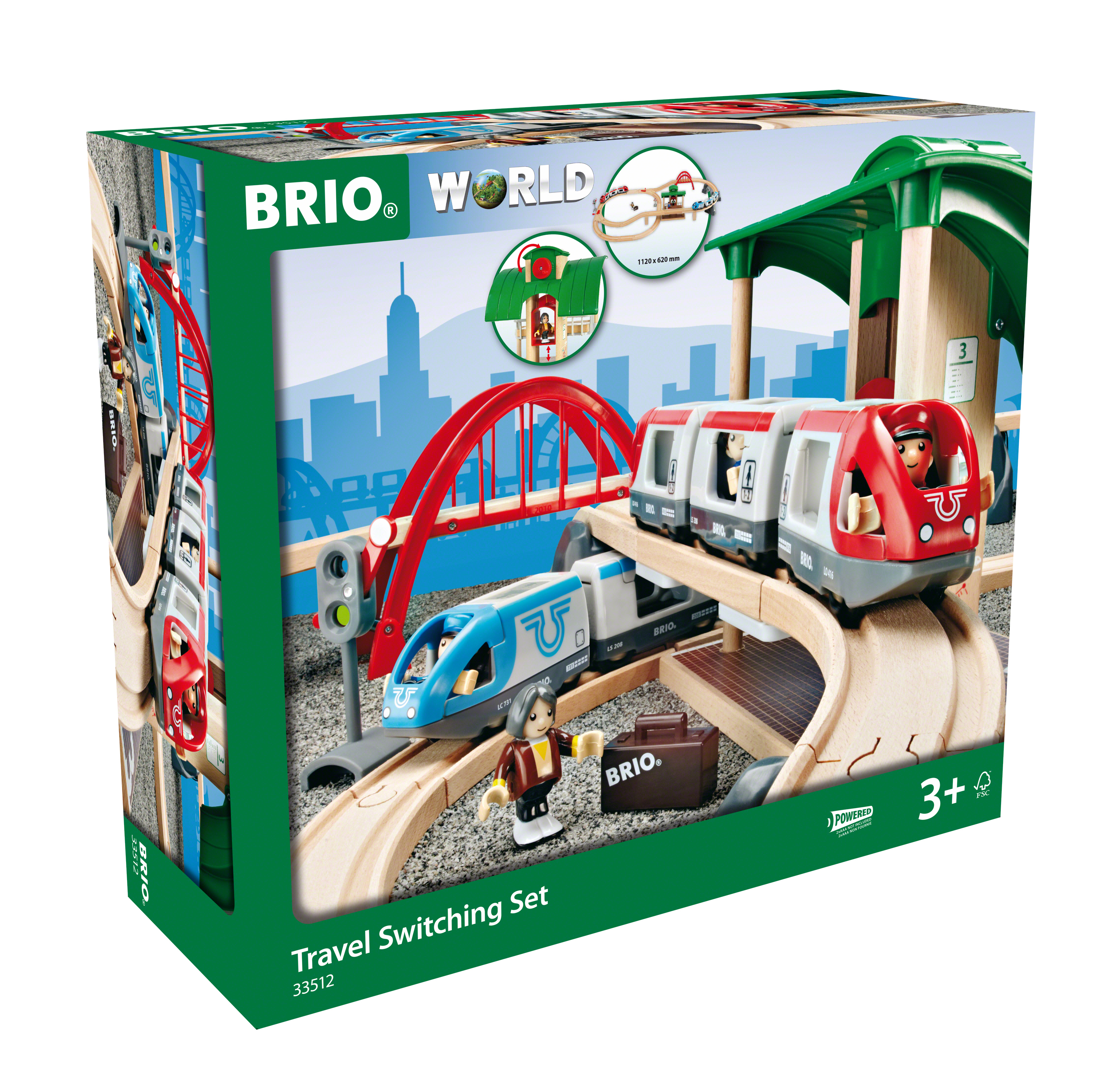 Набор железнодорожный Brio 112 см 33512 - фото 17