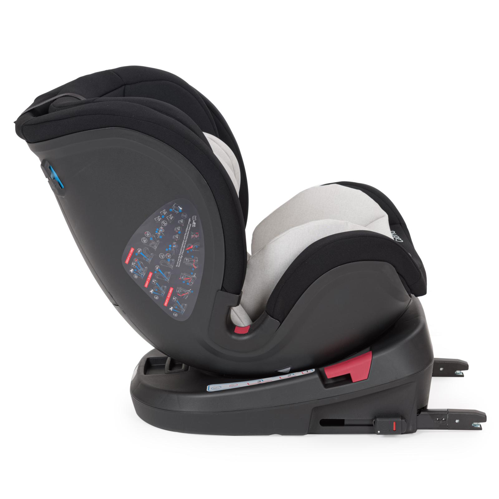 Автокресло Bebizaro Isofix 0+/1/2/3 (0-36 кг) - фото 7