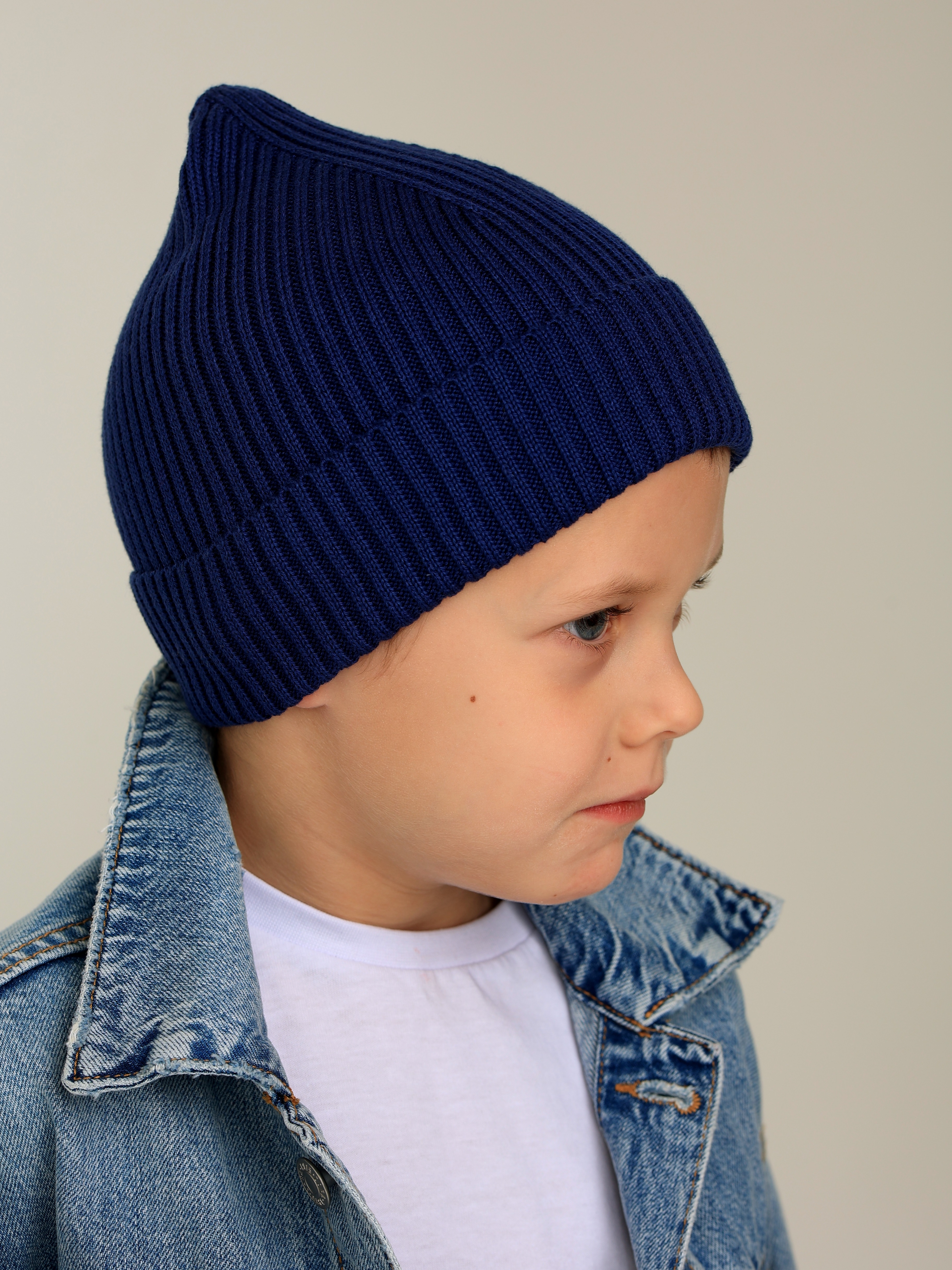 Шапка Nella Vitta Mark темно-синий - фото 1