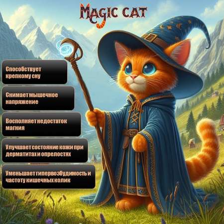 Соль для ванн Magic cat