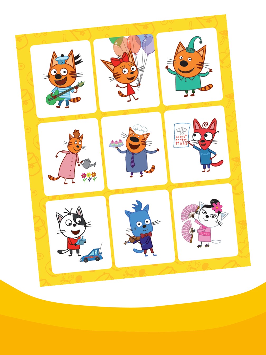 Комплект Три кота 1000 и 1 головоломка + Раскраска с наклейками - фото 9