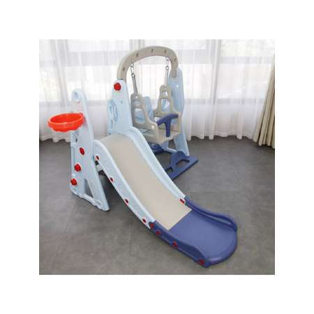 Горка Perfetto Sport Космо с качелями ментоловый