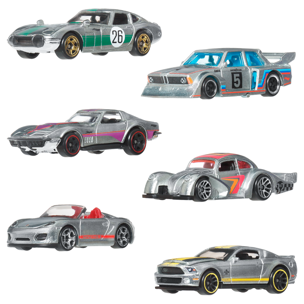 Автомобиль Hot Wheels Silver Series ZAMAC 1:64 JLB26 - фото 4