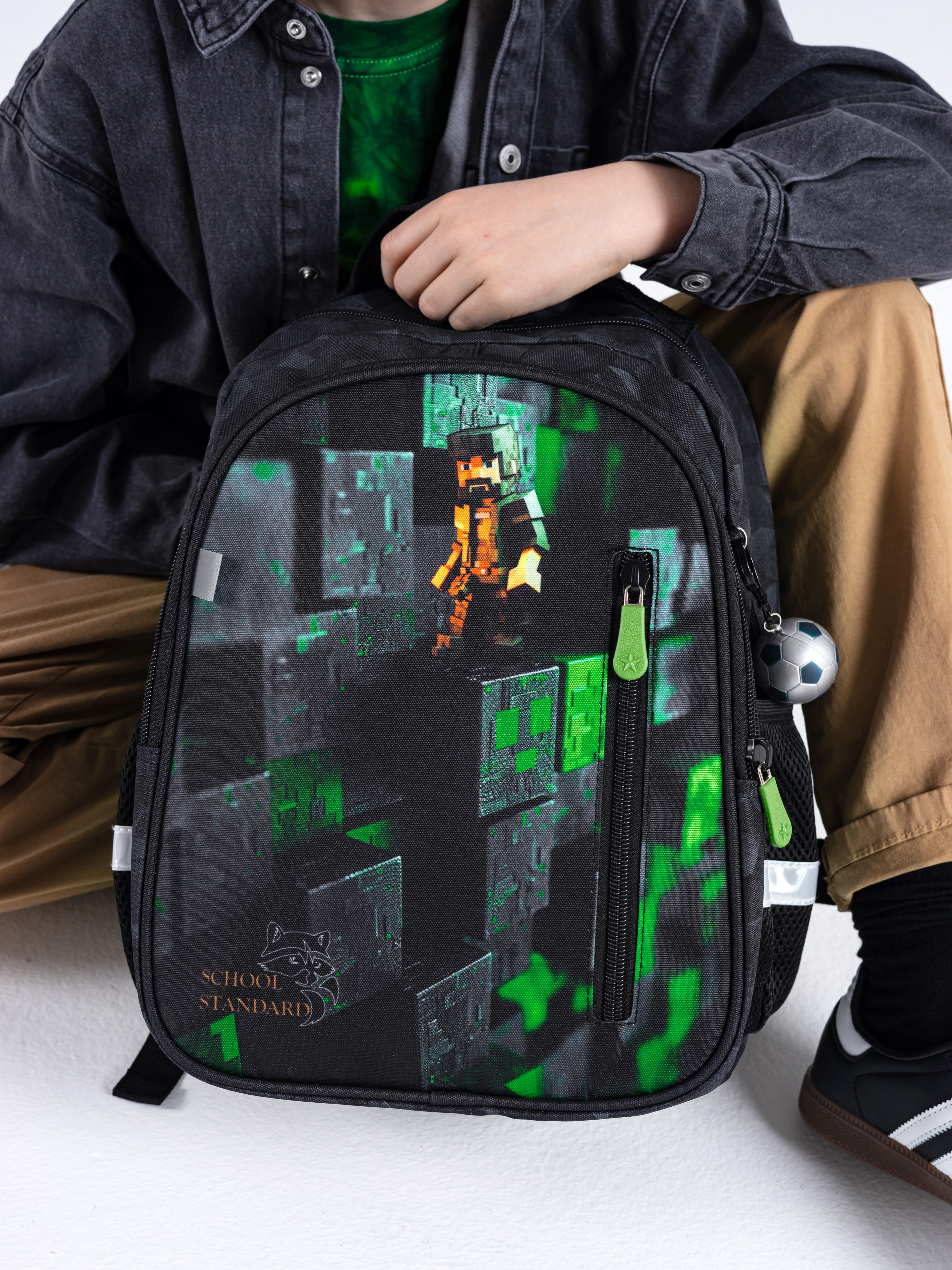 Рюкзак School Standard первокласснику набор 4 в 1 - фото 5