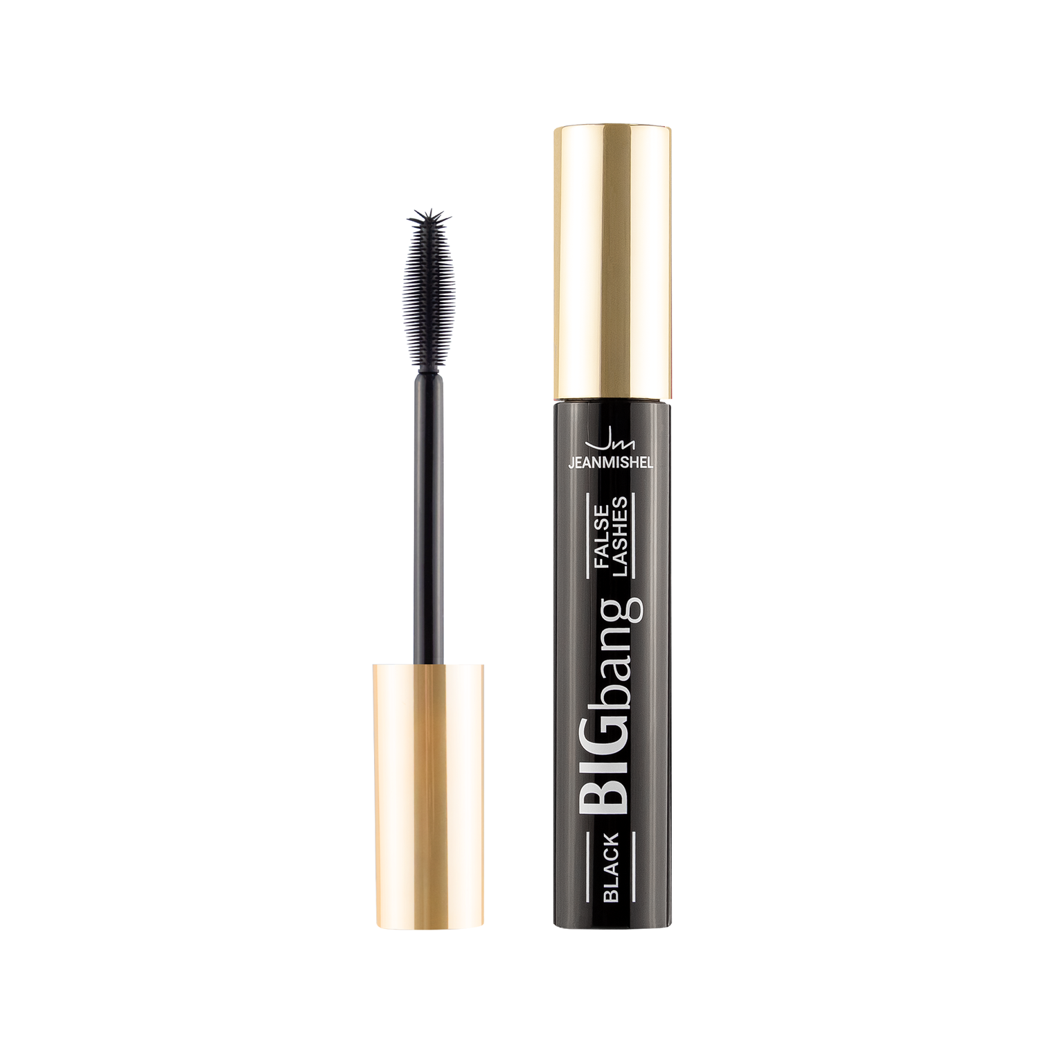 Тушь для ресниц JEANMISHEL Bigbang false lashes эффект накладных ресниц черная 14мл - фото 1