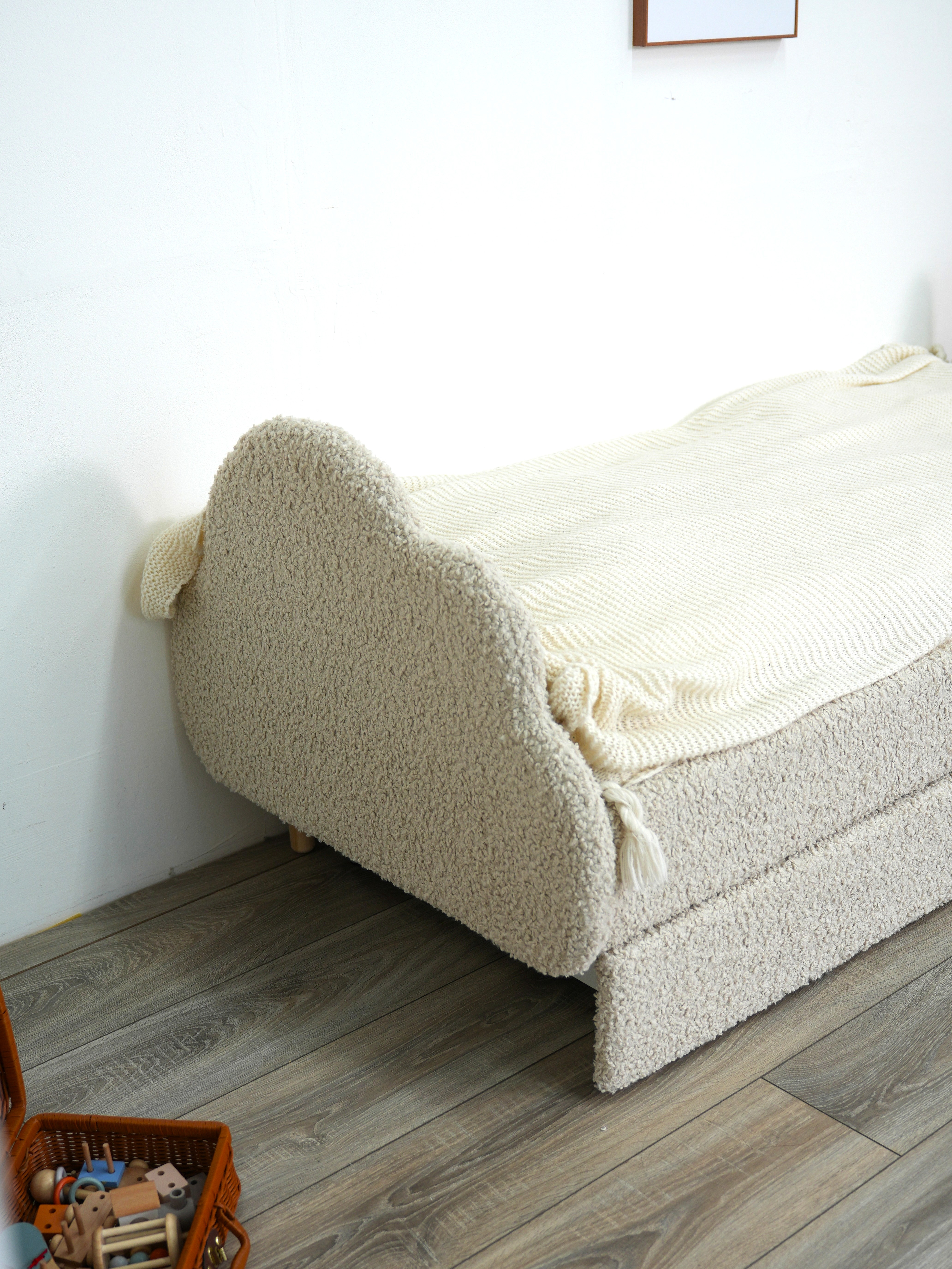 Детская кровать Облако,Премиум Букле 160х80 - фото 9