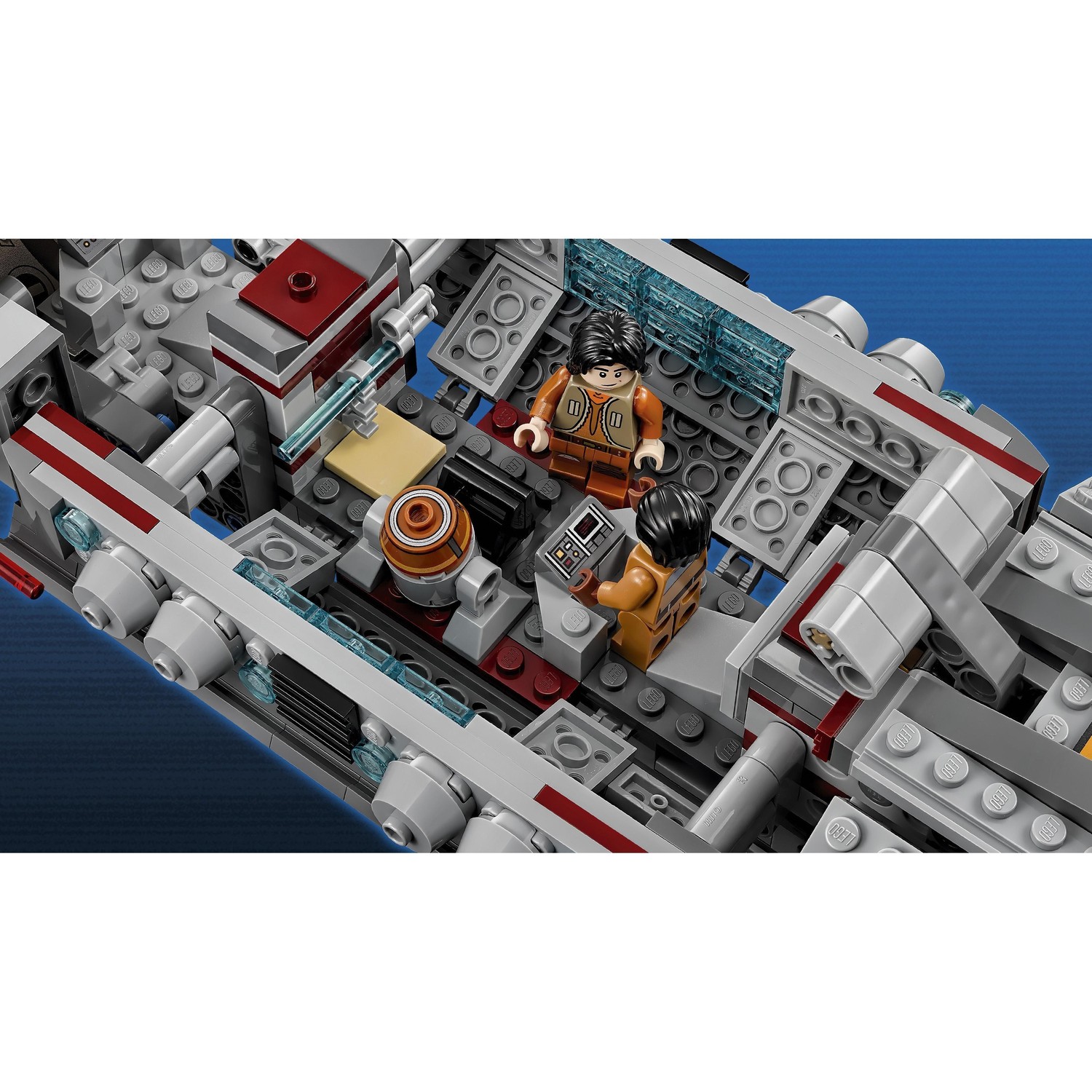 Конструктор LEGO Star Wars Боевой фрегат Повстанцев блочный - фото 5