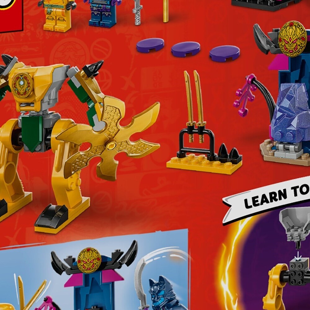 Конструктор LEGO NINJAGO Боевой робот Арина 71804 - фото 2