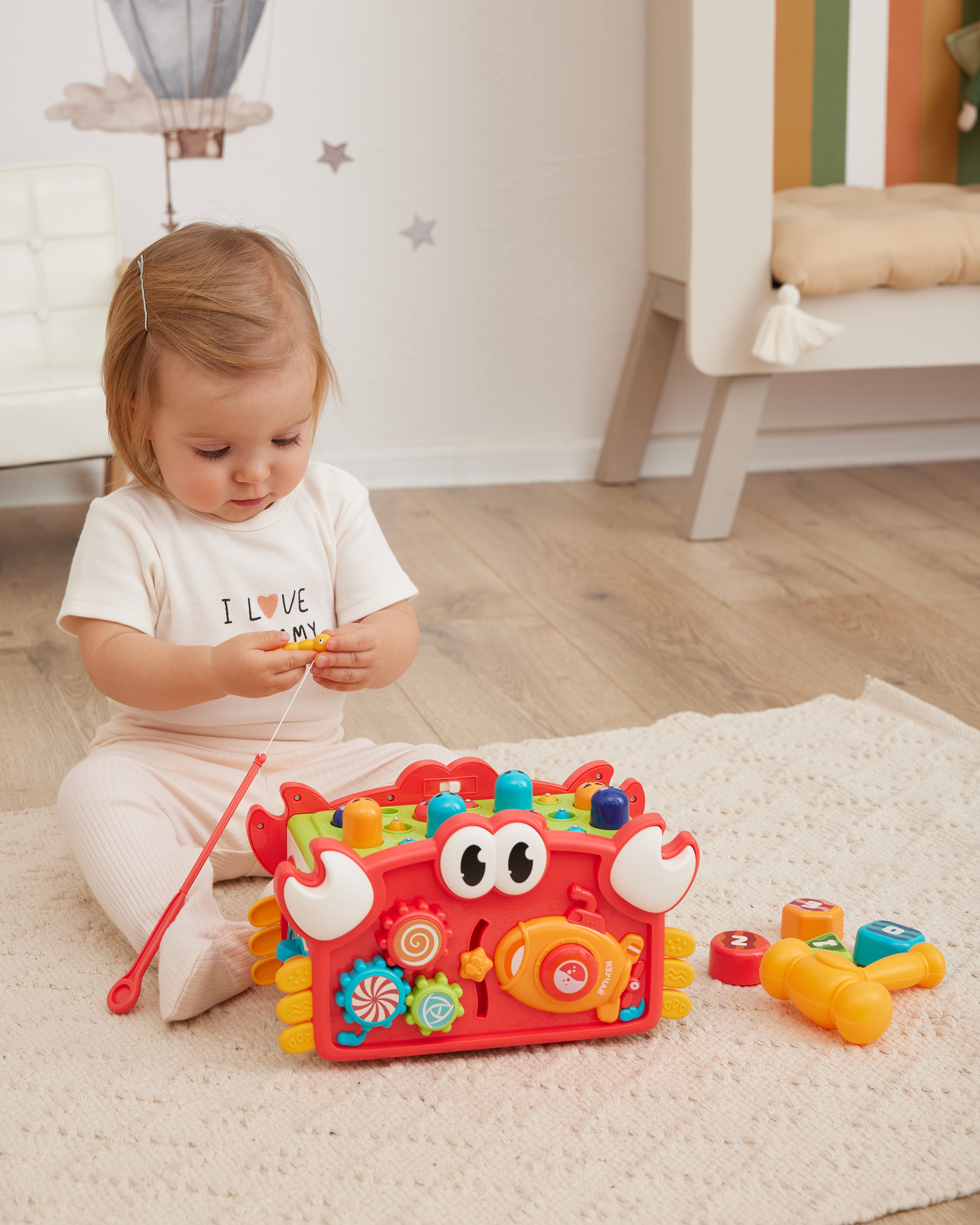 Игрушка BabyGo сортер Крабик - фото 2