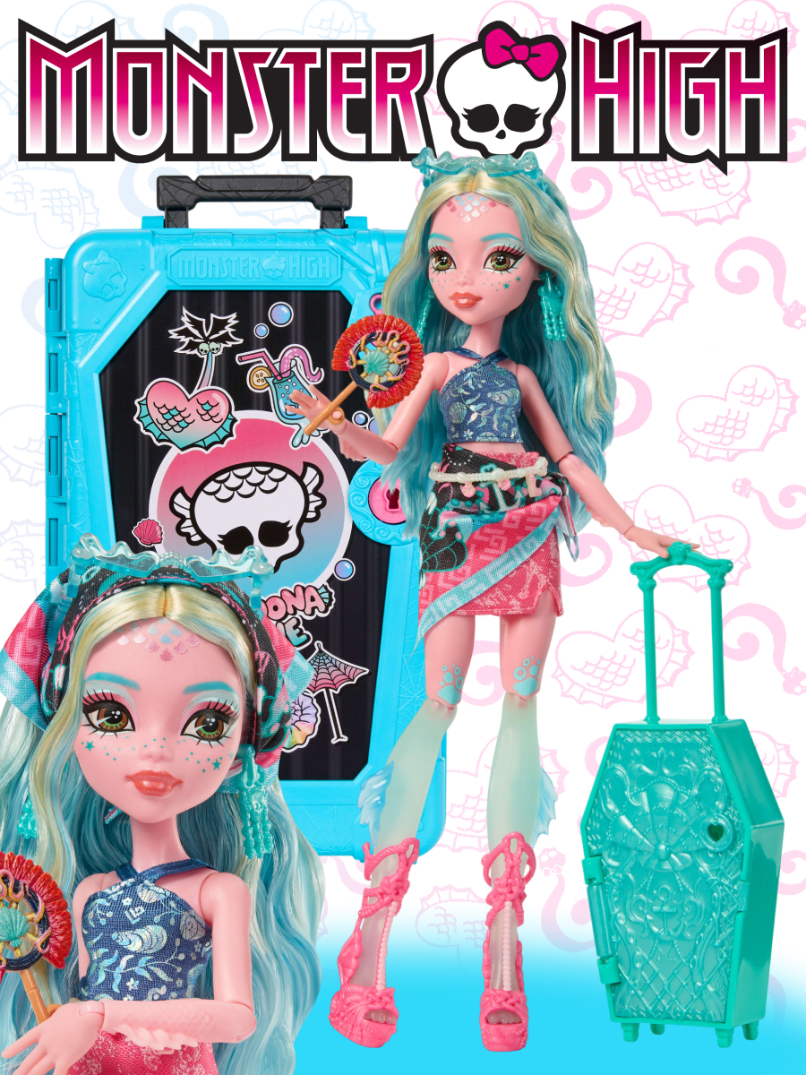 Изображение товара Кукла Monster High Skulltimate Secrets Лагуна Блю 19 сюрпризов, стильная Изображение товара Кукла Monster High Skulltimate Secrets Лагуна Блю 19 сюрпризов, стильная