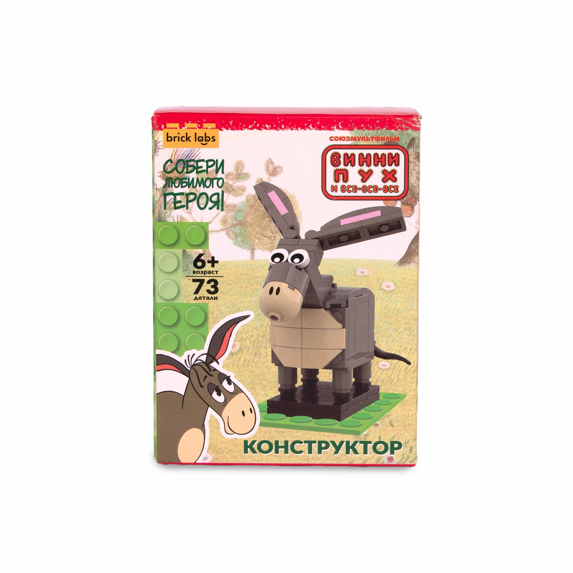 Конструктор brick labs Ослик Иа - фото 1