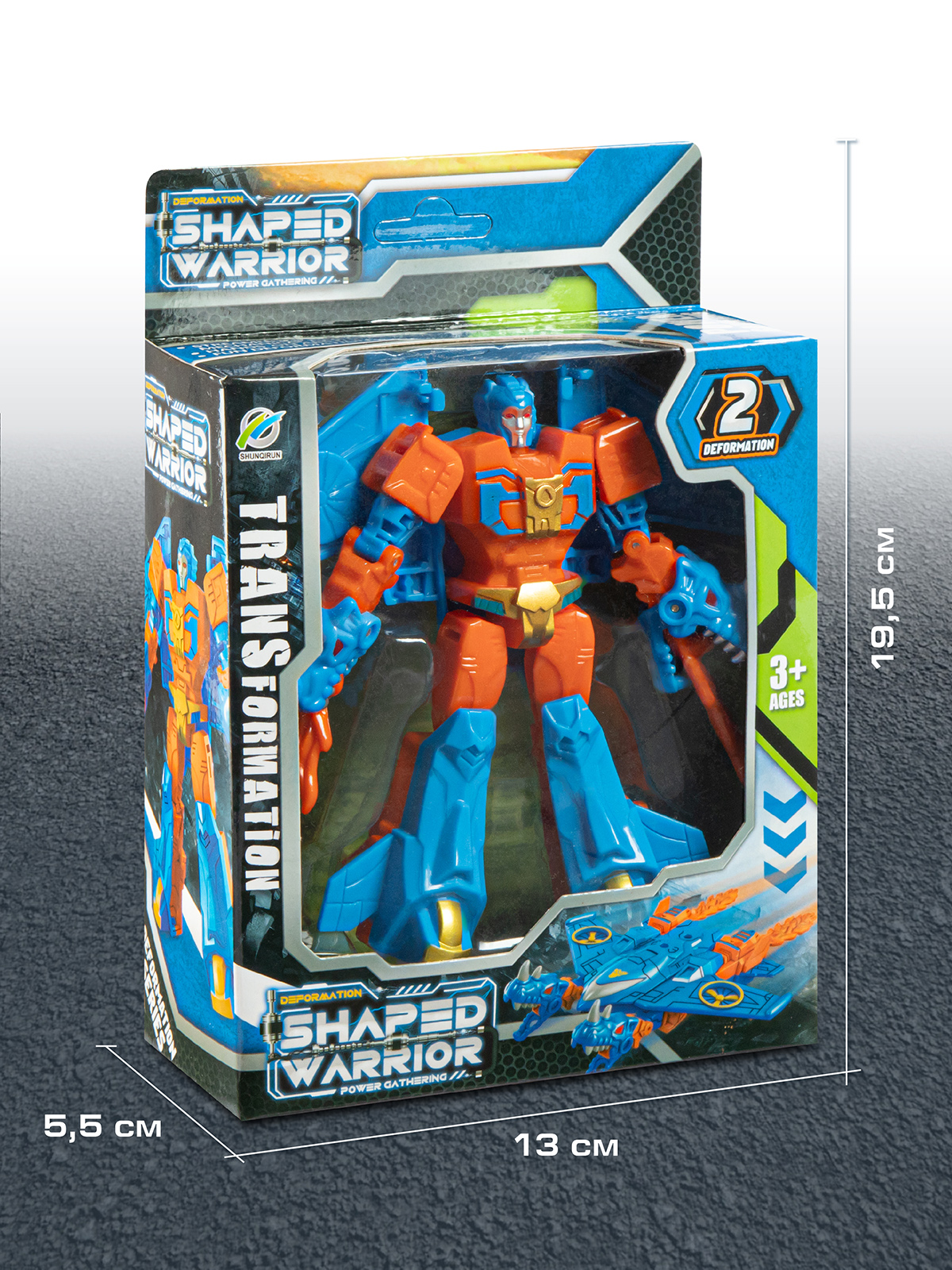 Фигурка AUTODRIVE Робот трансформер Дракон - фото 4