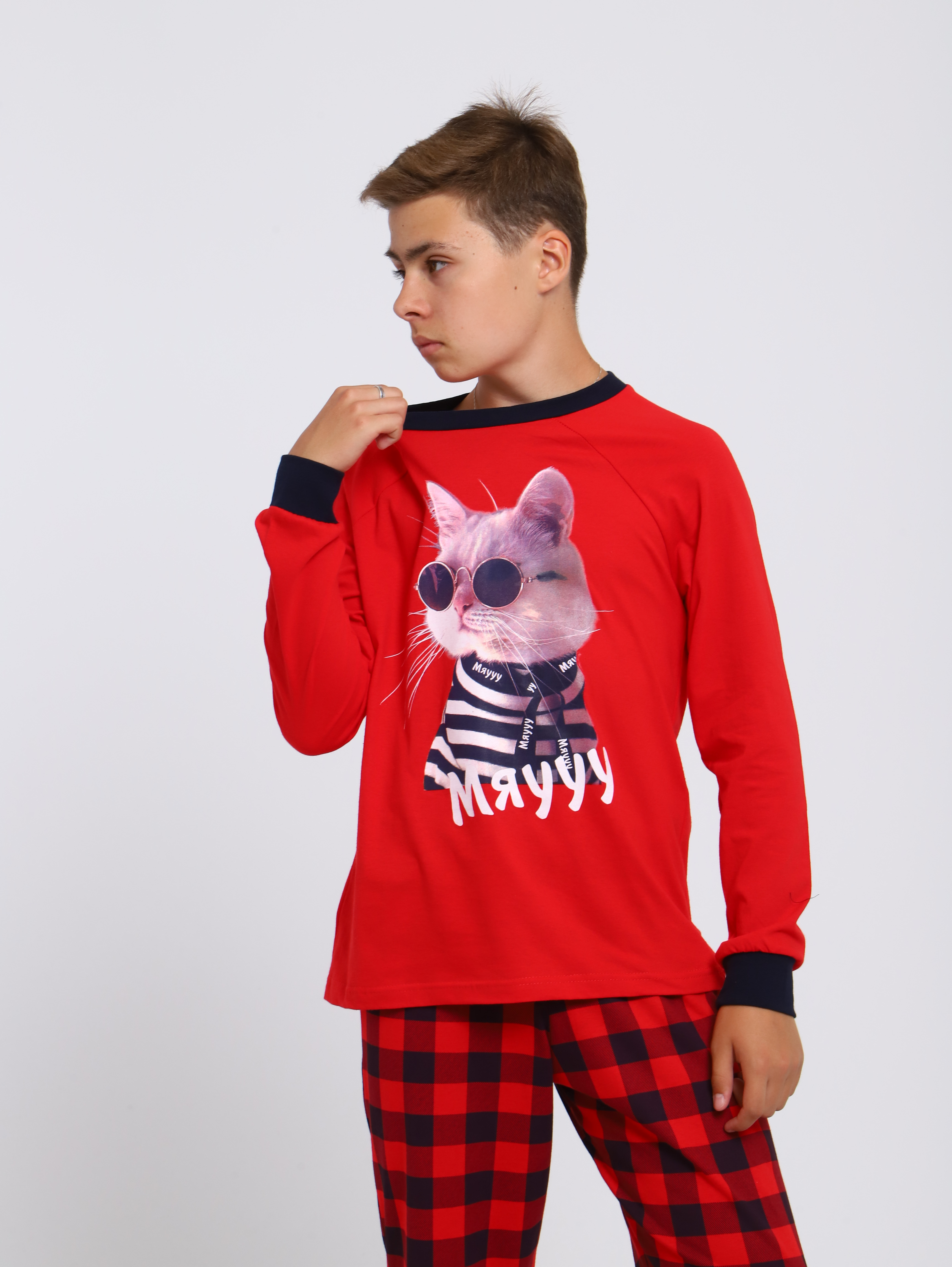 Пижама ЛАДОШКИ Пиж Котомания - фото 14