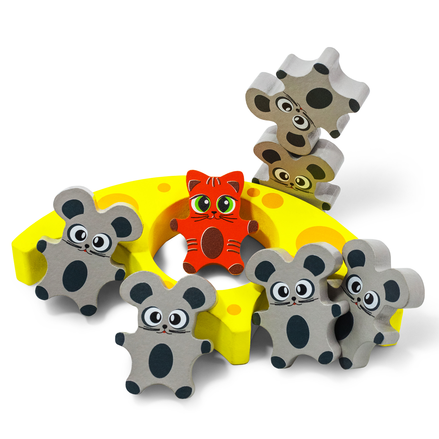Игрушка Alatoys сортер Кошки-Мышки в ассортименте - фото 18
