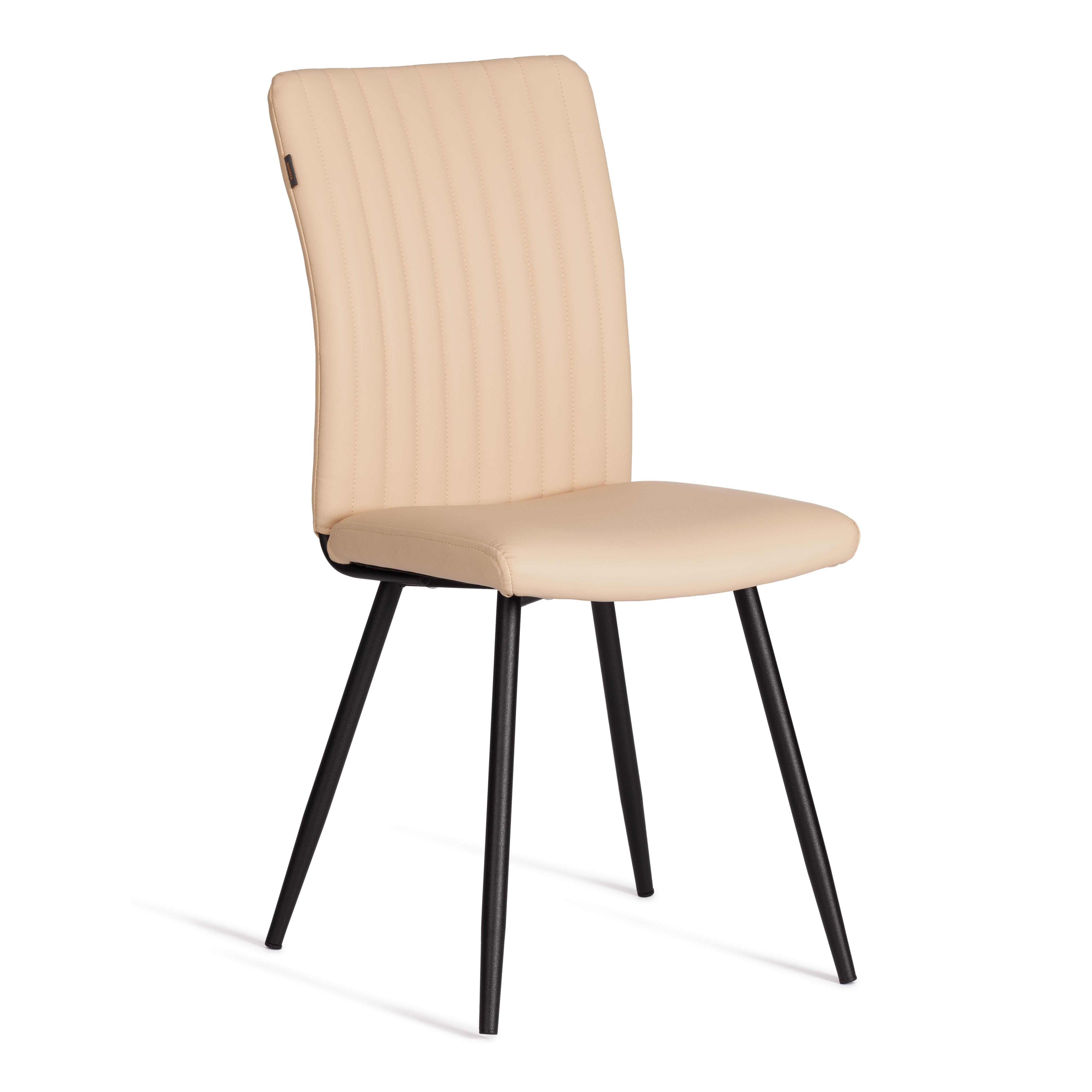 Стул TETCHAIR экокожа, бежевый 2 шт. - фото 4
