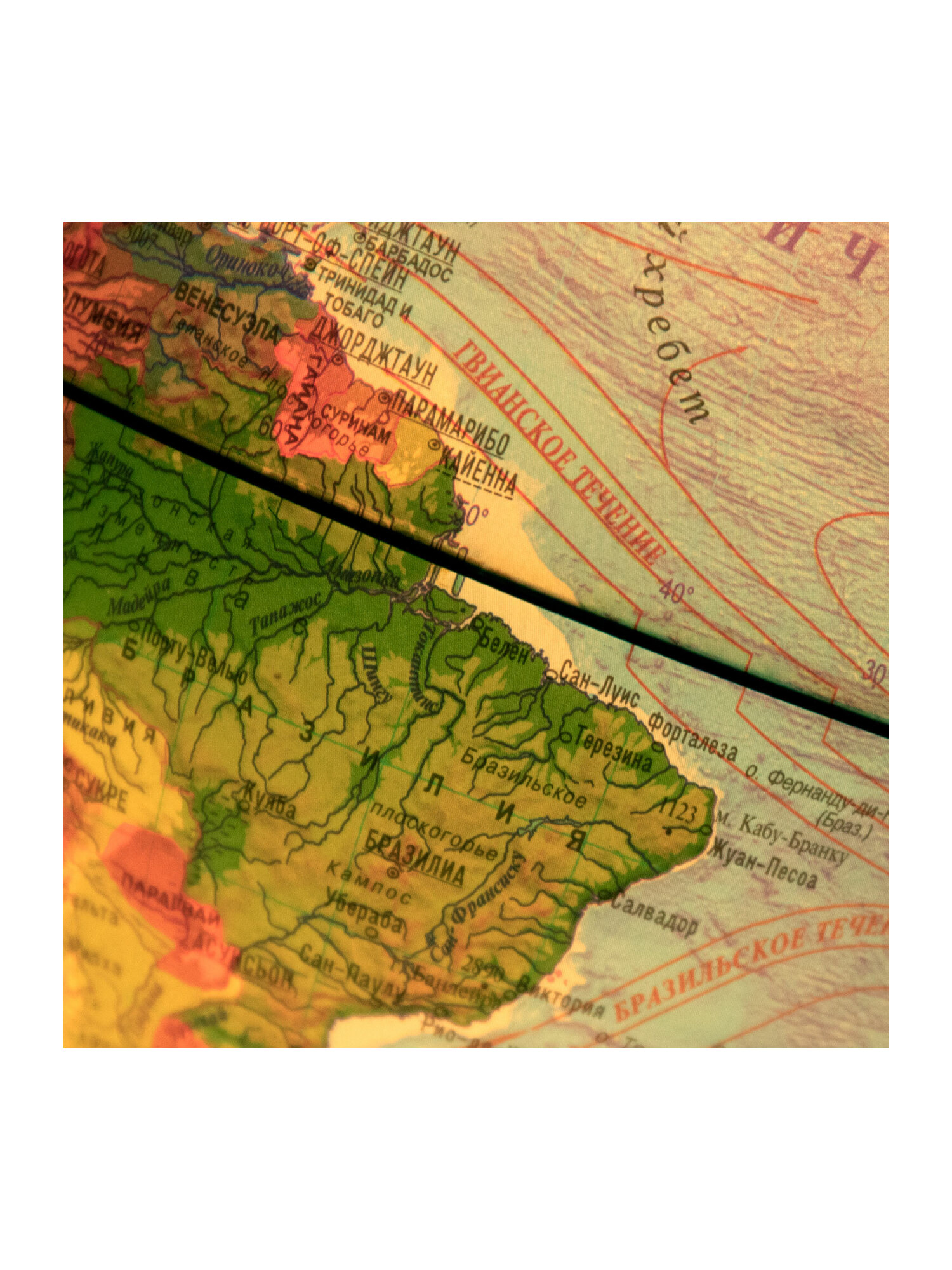 Глобус Globen интерактивный физический политический с подсветкой и VR очками 21 см - фото 22