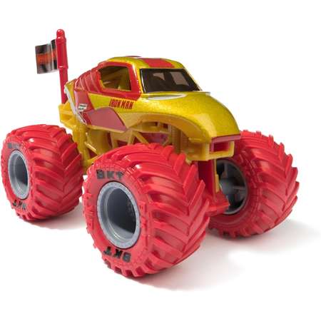 Монстр-трак Monster Jam Marvel Iron Man 1:64 красный