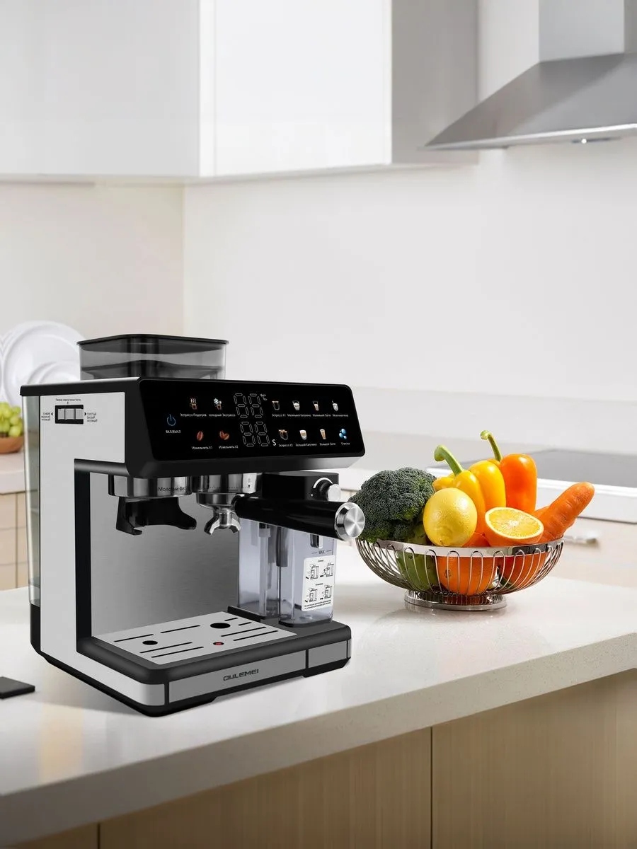 Автоматическая кофемашина 2,6 л 20 Бар Oulemei OLM-KFA016 - фото 15