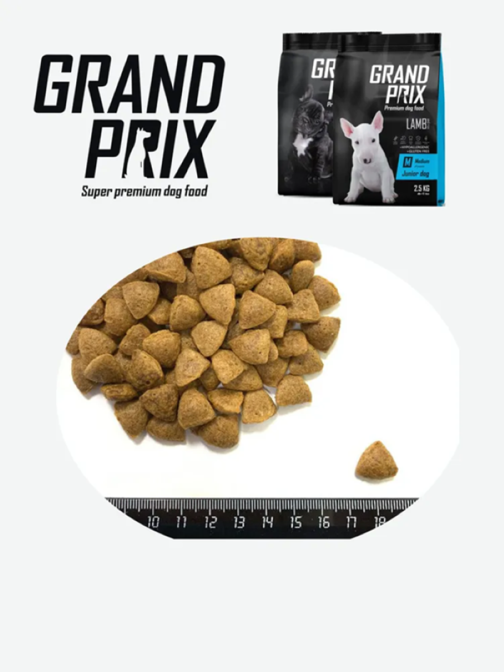 Корм сухой Grand Prix Для щенков собак средних пород 2.5 кг - фото 7