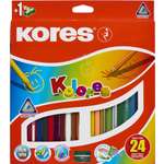 Карандаши цветные Kores 24 шт.