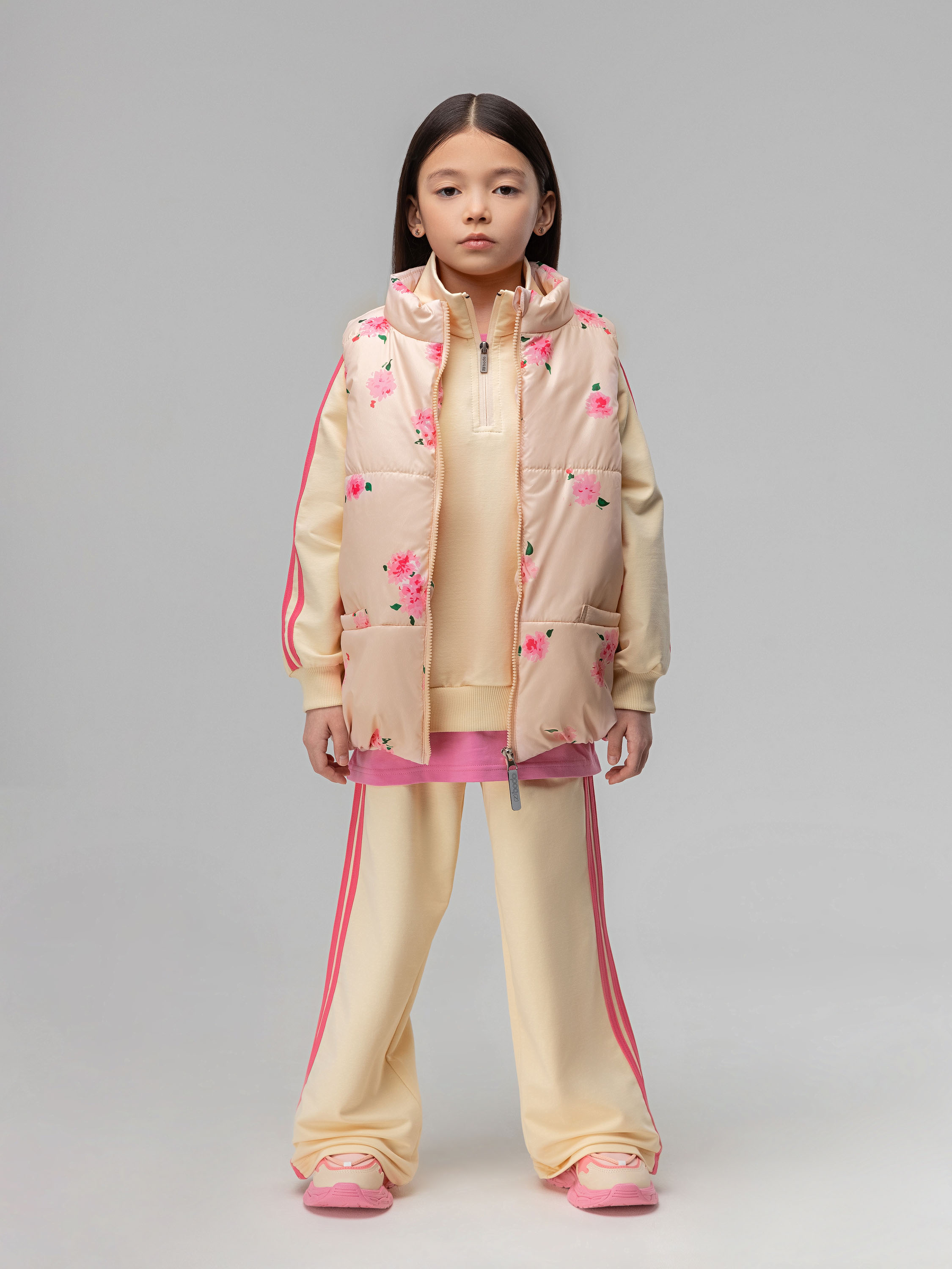 Жилет Bodo 14-84MU_экрю (розовый) - фото 2