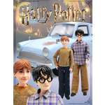 Кукла модельная Harry Potter Гарри Поттер и Рон Уизли высота 25 см