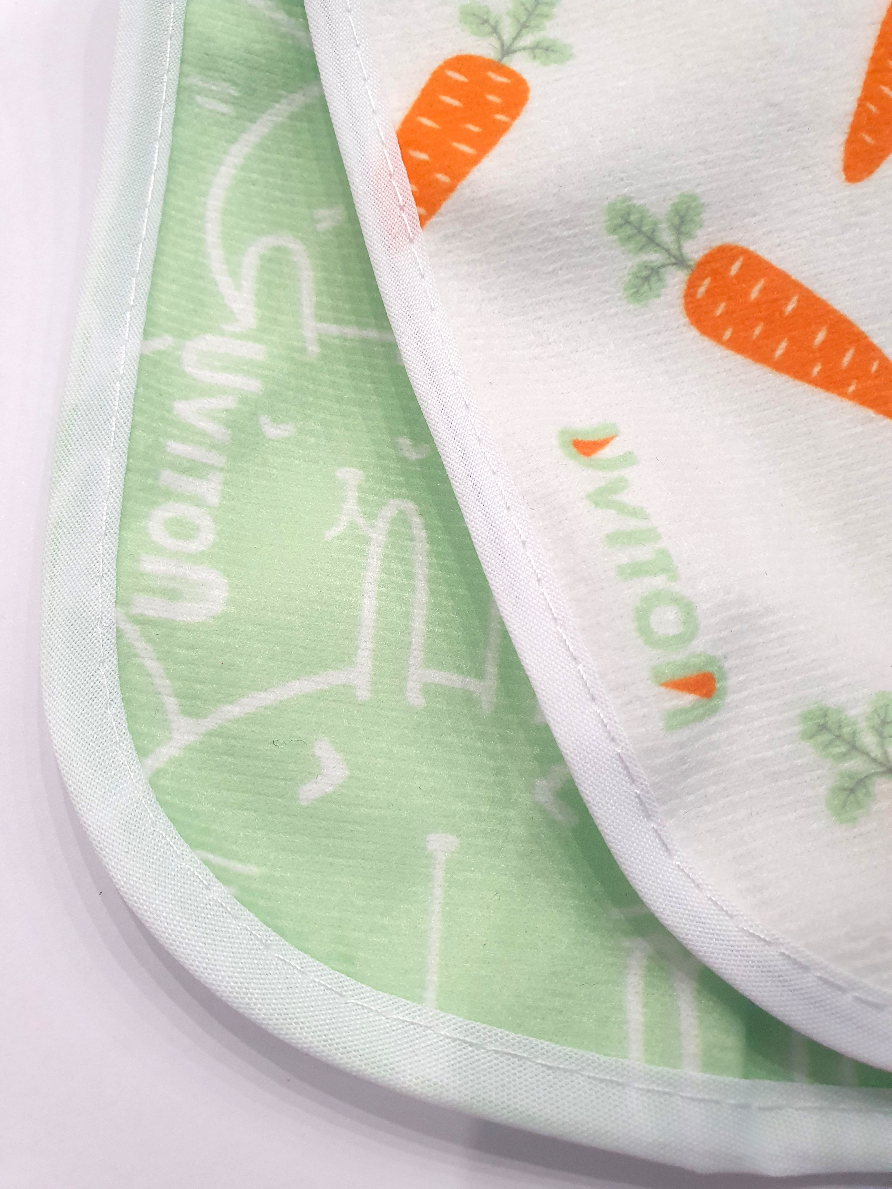 Нагрудник Uviton текстиль 2 шт. в ассортименте - фото 9