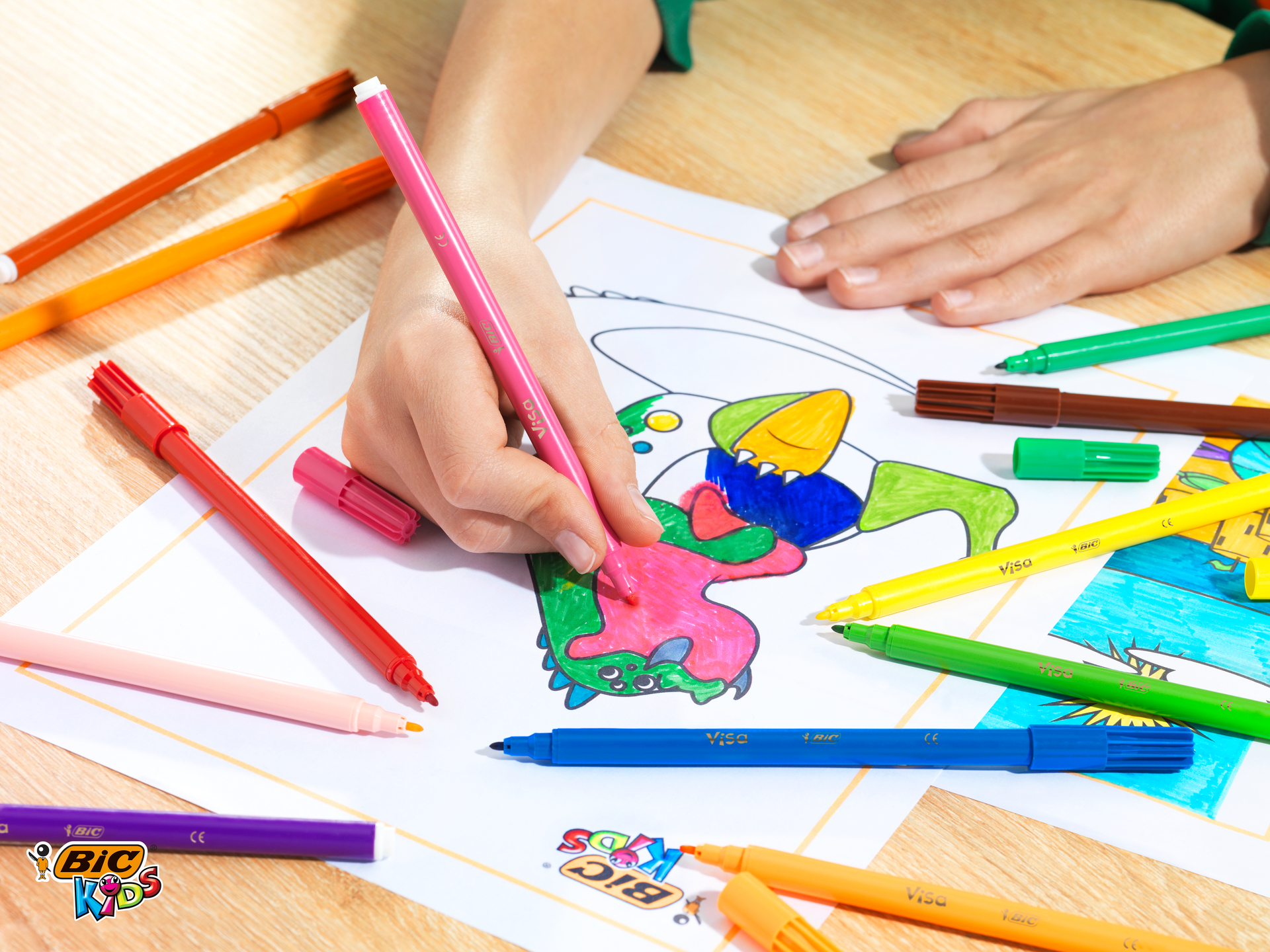 Фломастеры BIC Kids 18 цв. - фото 6