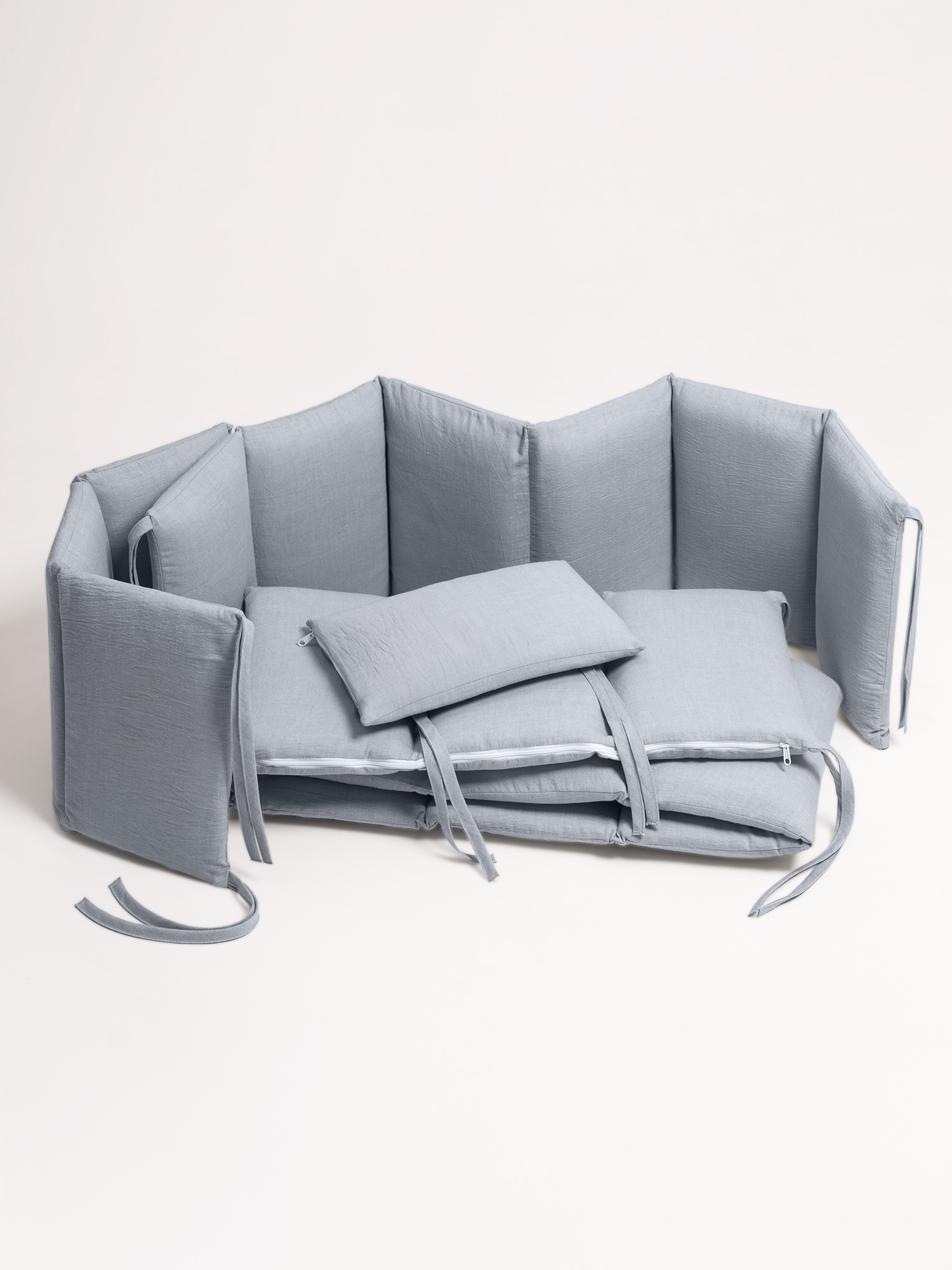 Бортик Perina Голубой 5 дет. - фото 12