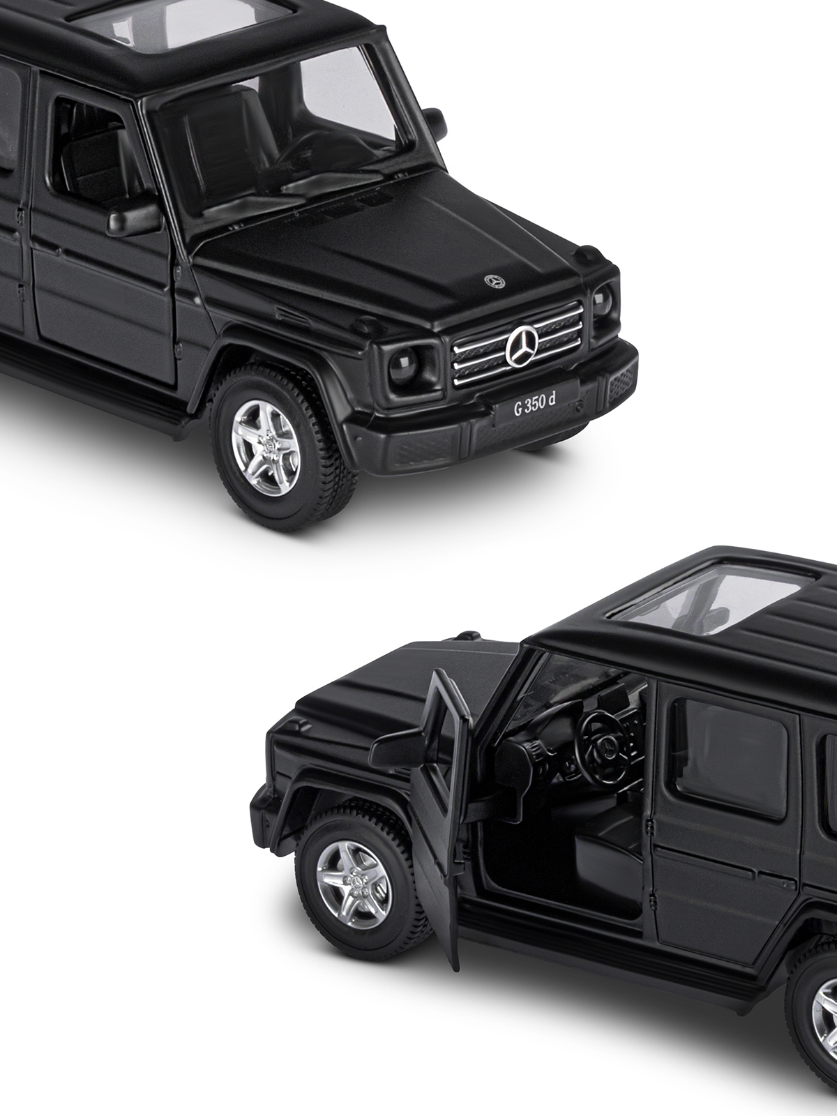Внедорожник АВТОпанорама Mercedes Benz G350d 1:42 JB1200181 - фото 8