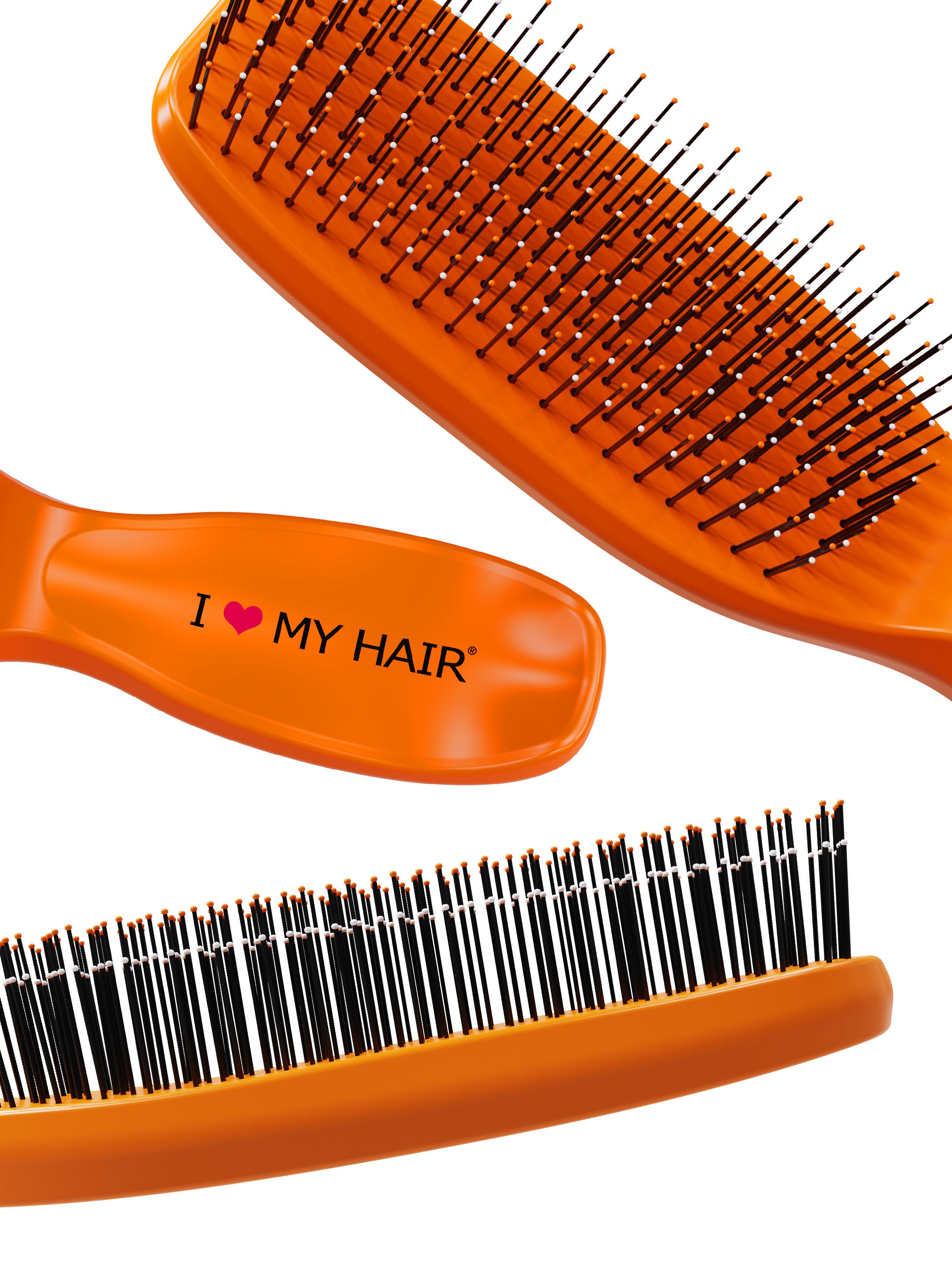 Массажная расческа I LOVE MY HAIR - фото 5